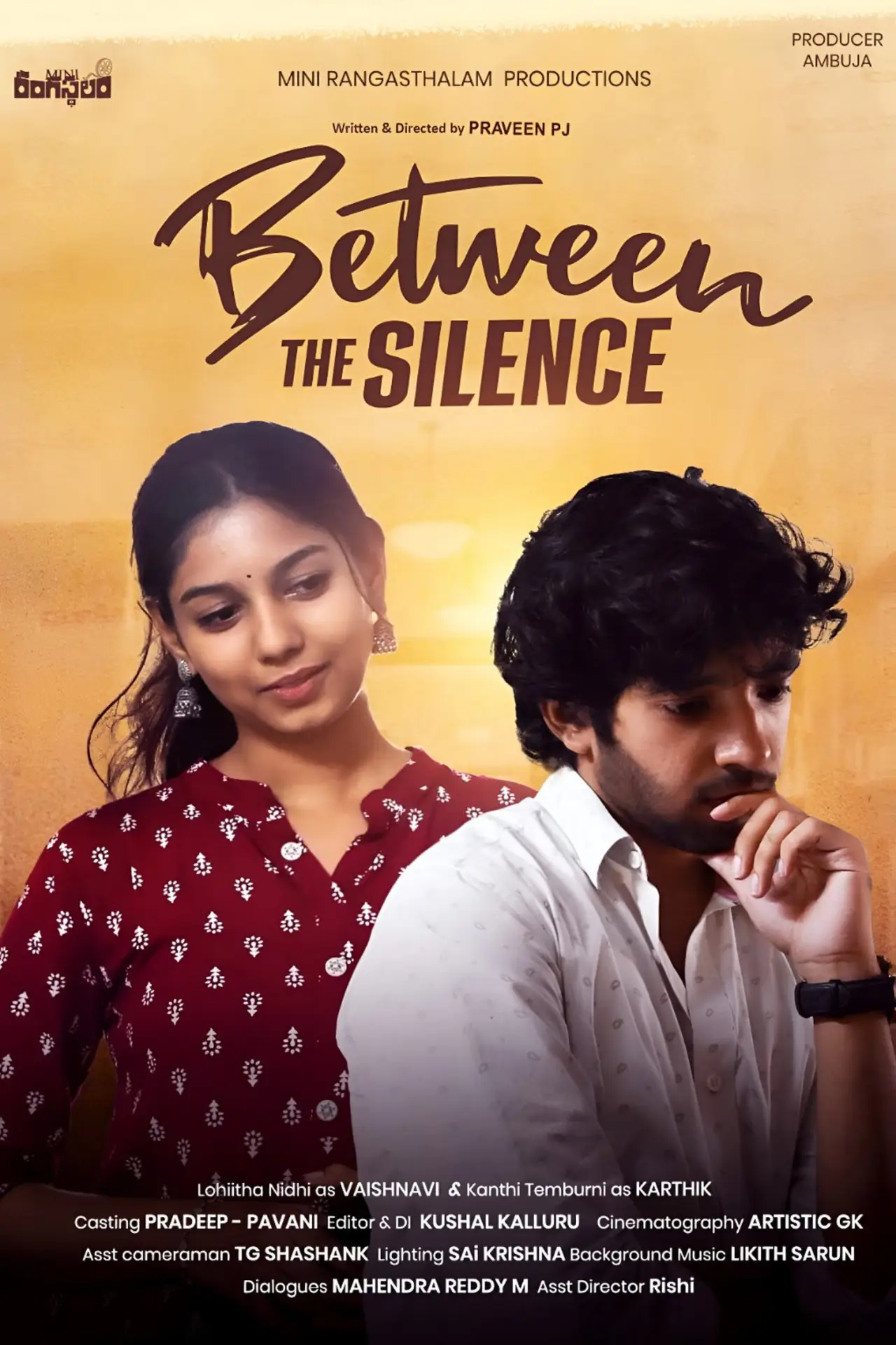 Plakat filmowy "Between The Silence"