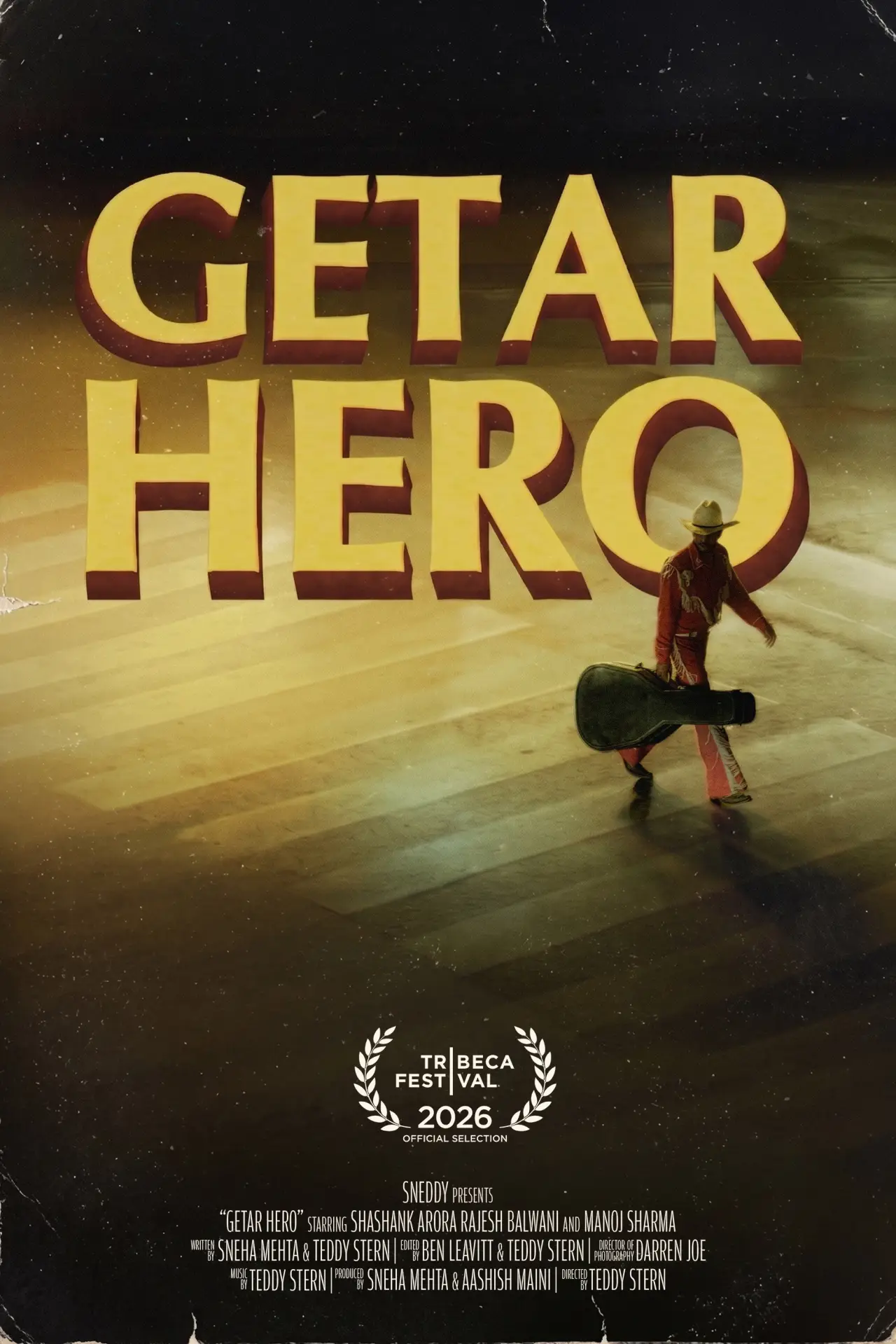 Plakat filmowy "Getar Hero"