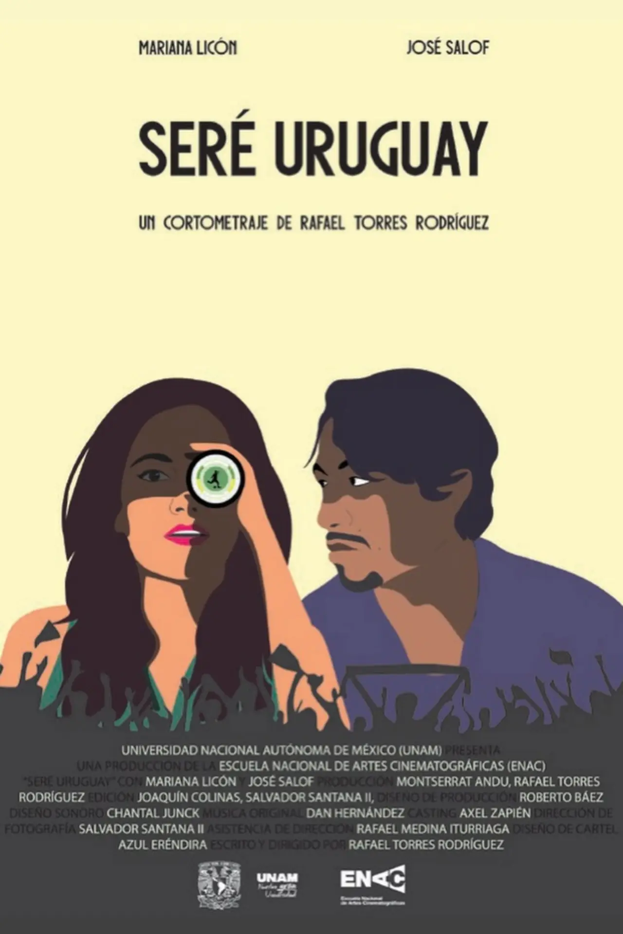 Plakat filmowy "Seré Uruguay"