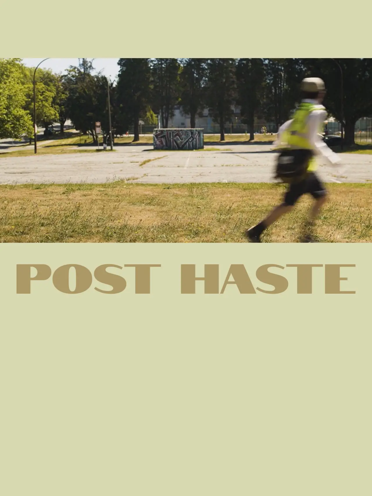 Plakat filmowy "Post Haste"