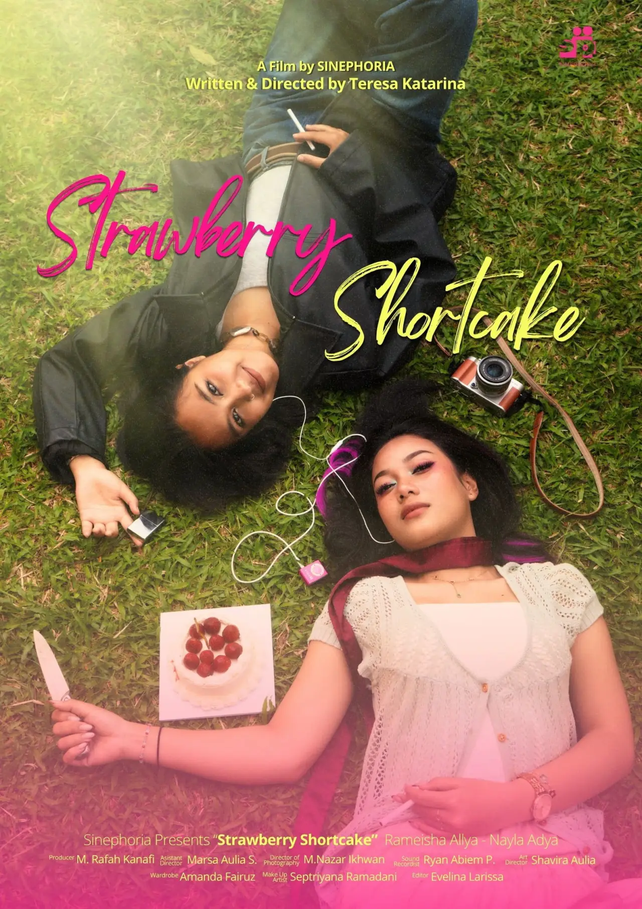 Plakat filmowy "Strawberry Shortcake"
