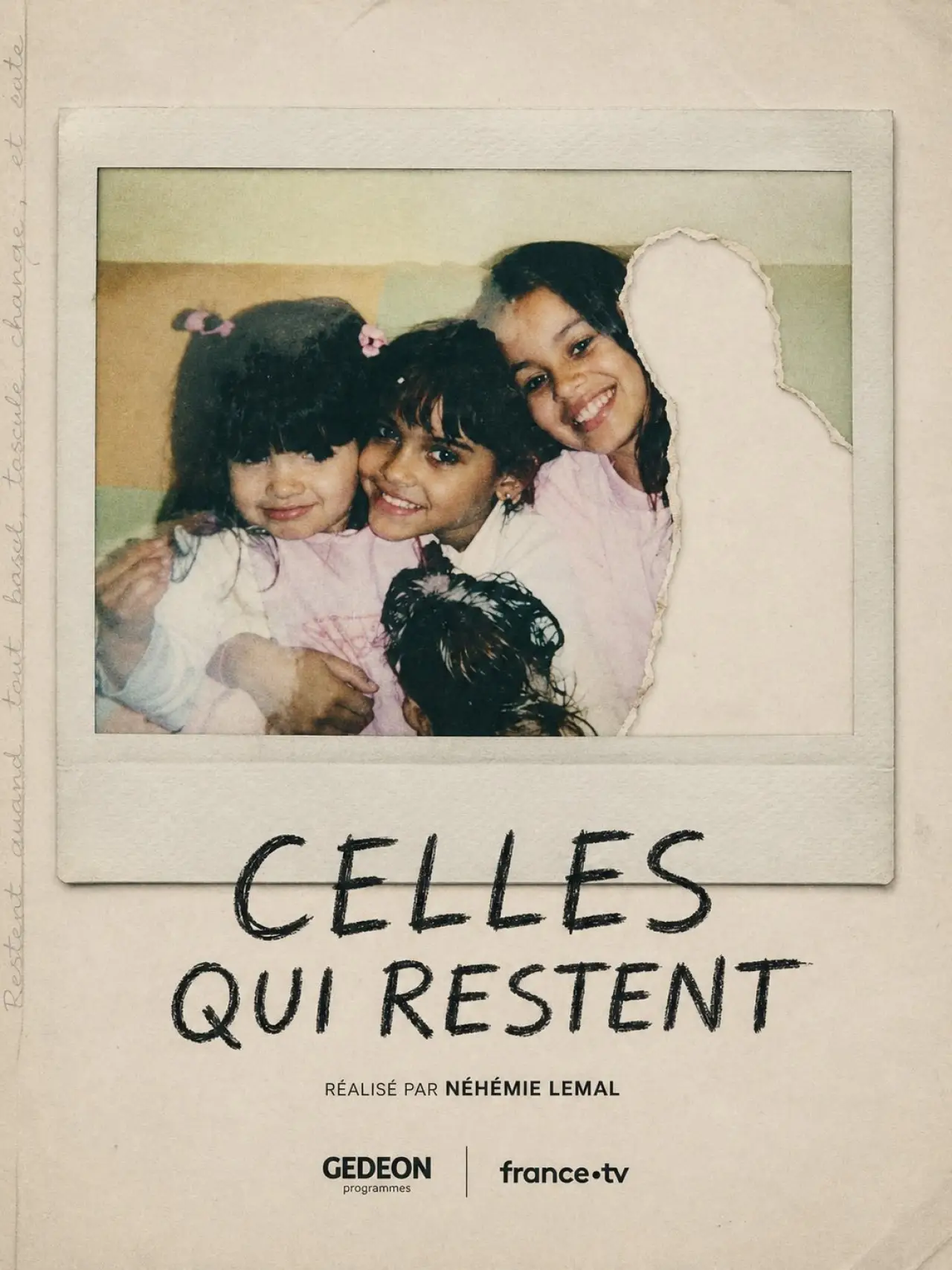Plakat filmowy "Celles qui restent"