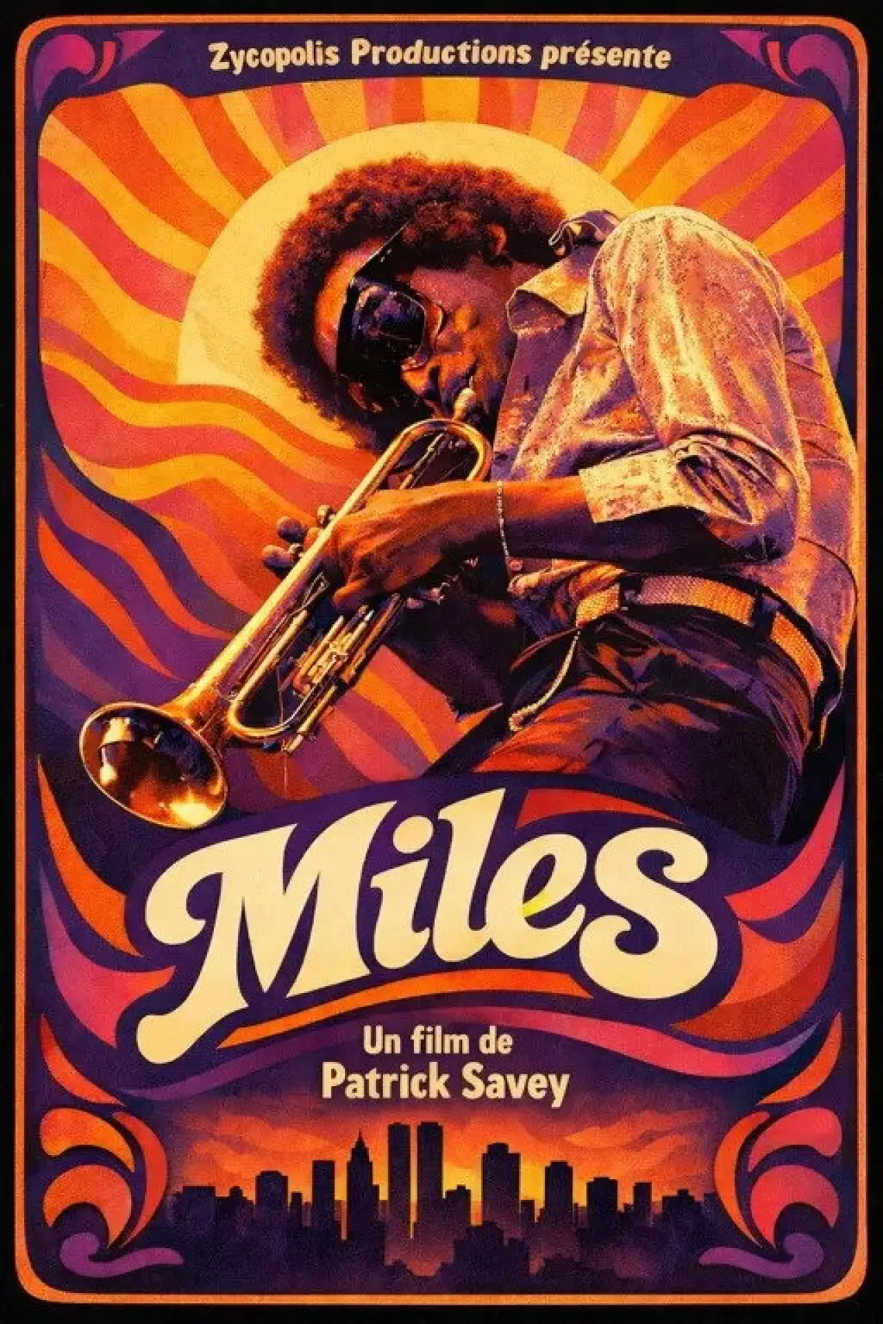 Plakat filmowy "Miles"