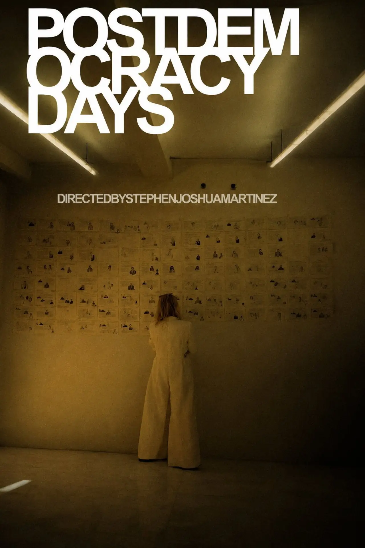 Plakat filmowy "Post-Democracy Days"
