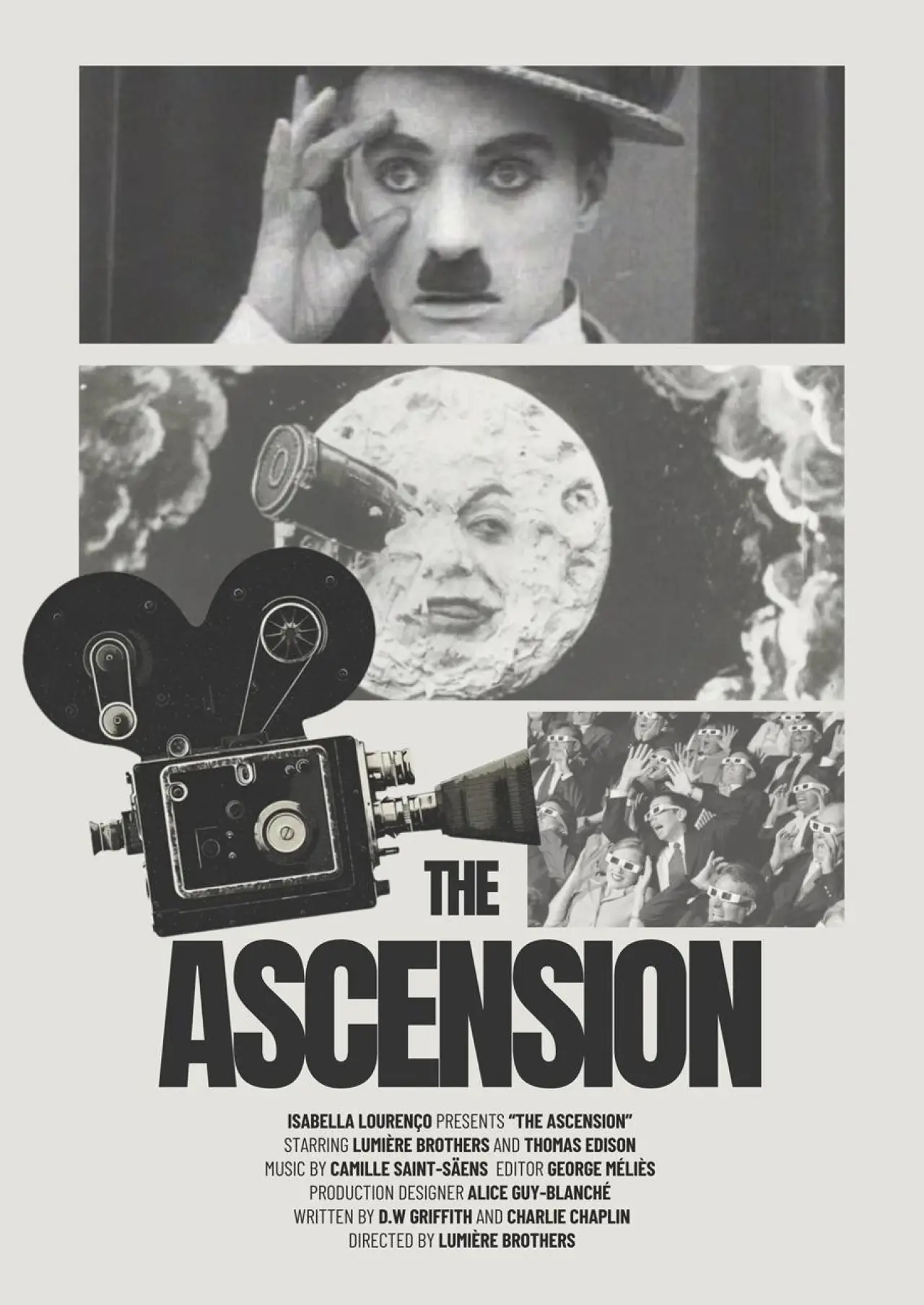 Plakat filmowy "The Ascension of Cinema"