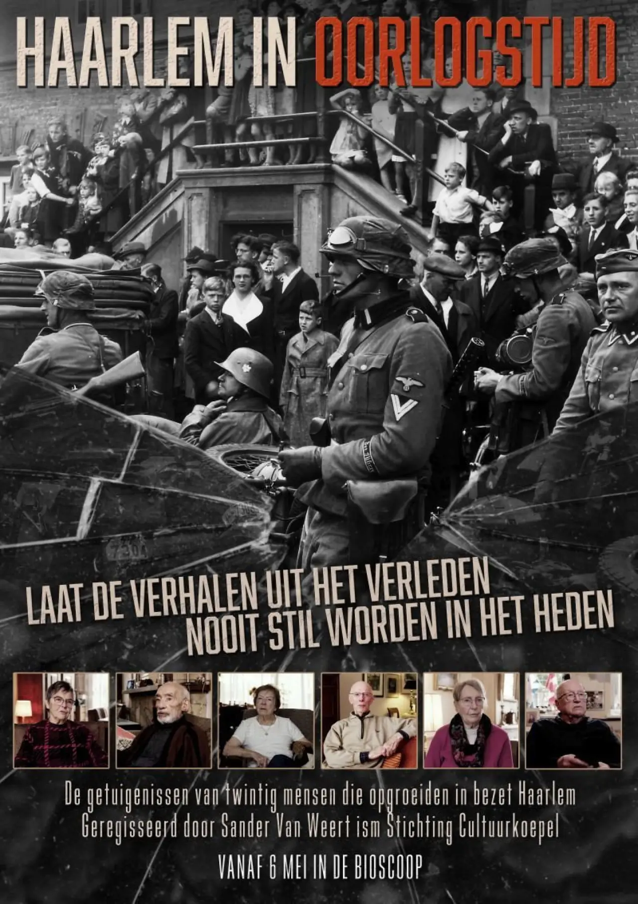 Plakat filmowy "Haarlem in Oorlogstijd"