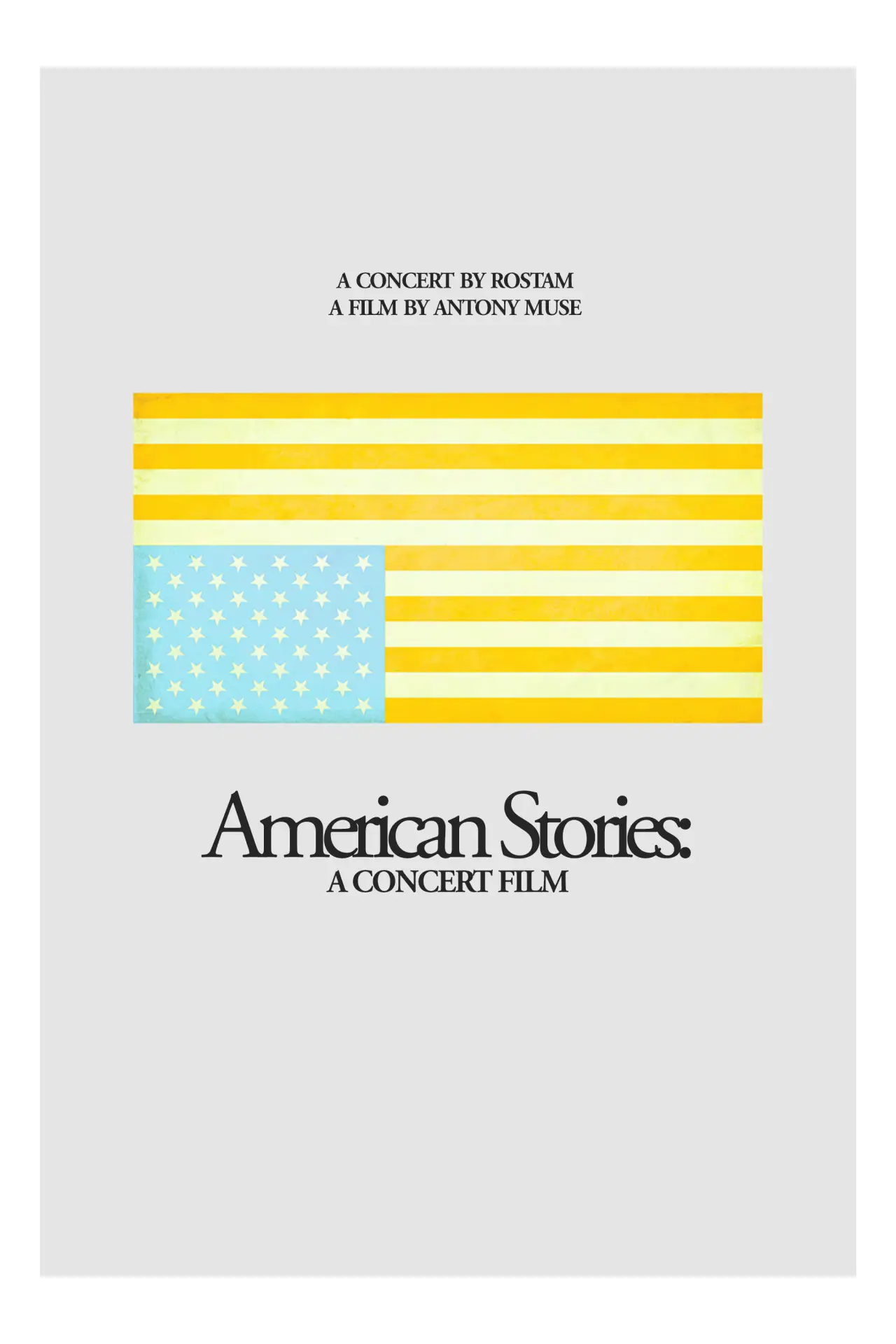 Plakat filmowy "American Stories: A Concert Film"