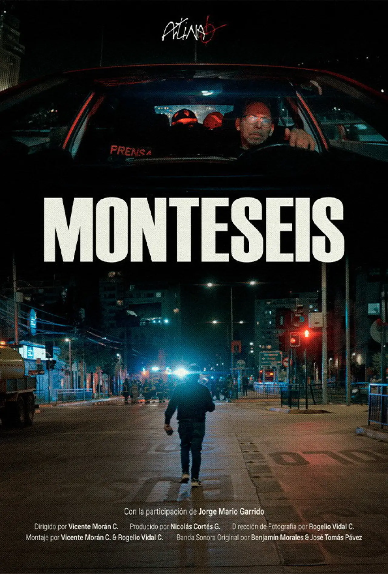 Plakat filmowy "Monteseis"