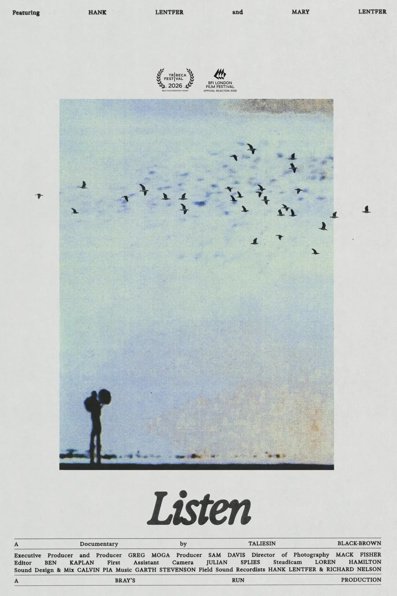Plakat filmowy "Listen"