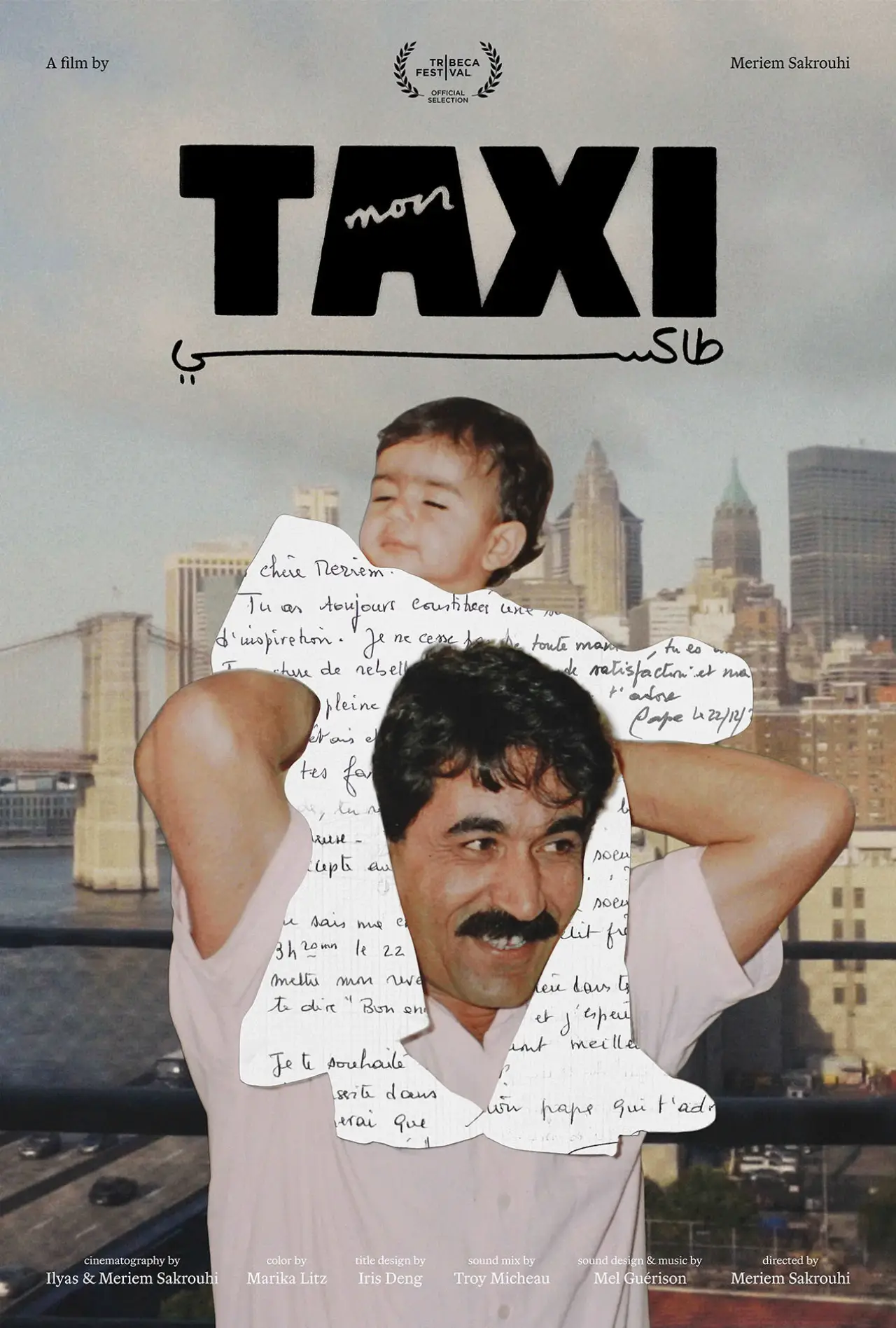 Plakat filmowy "Mon Taxi"