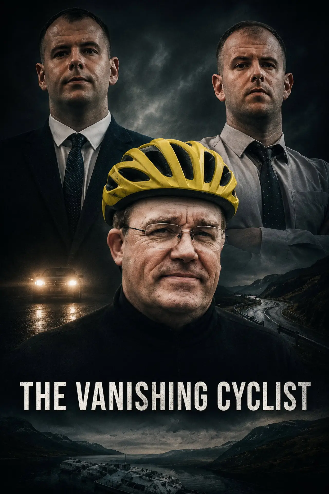 Plakat filmowy "The Vanishing Cyclist"