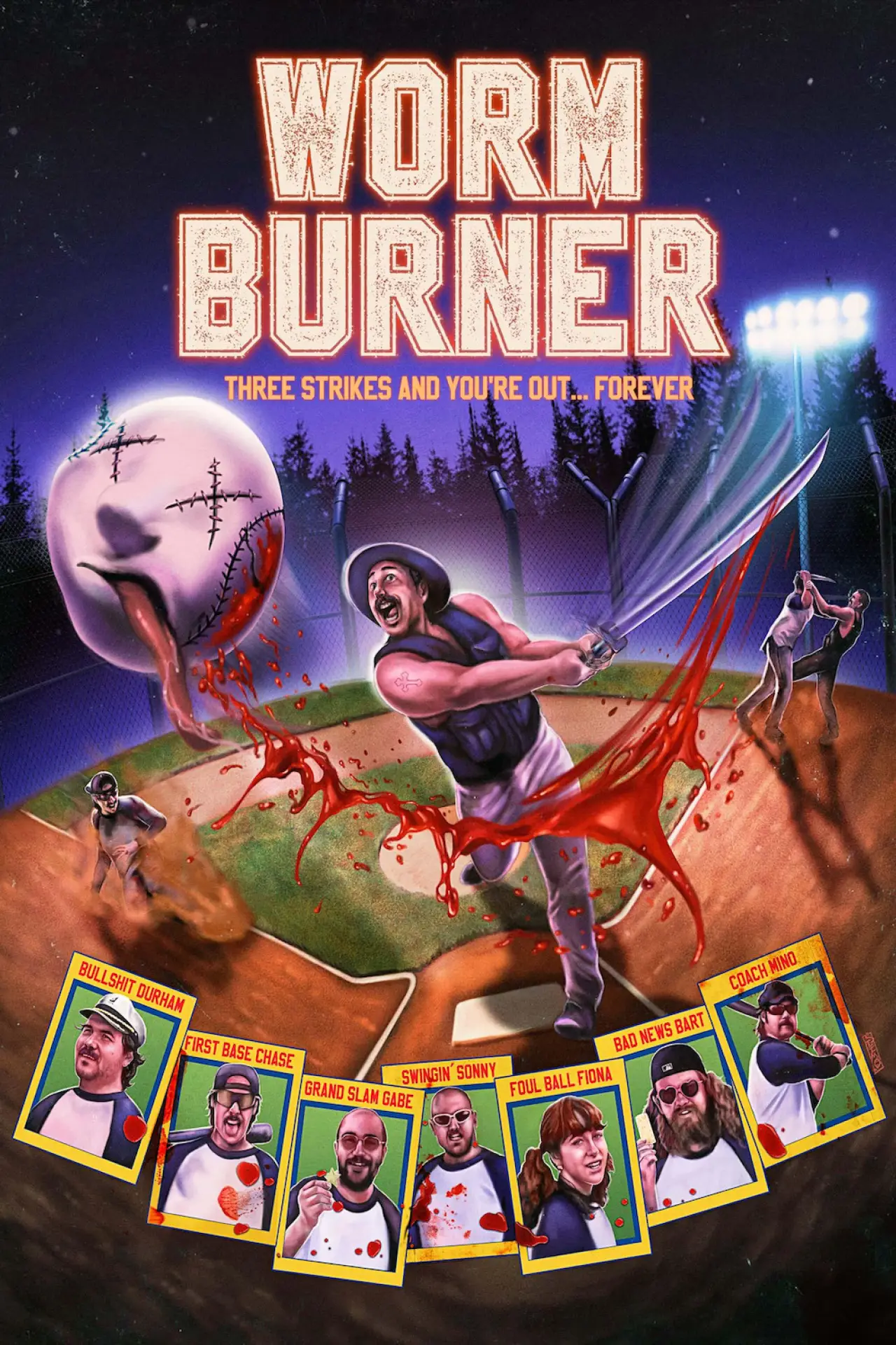 Plakat filmowy "Worm Burner"