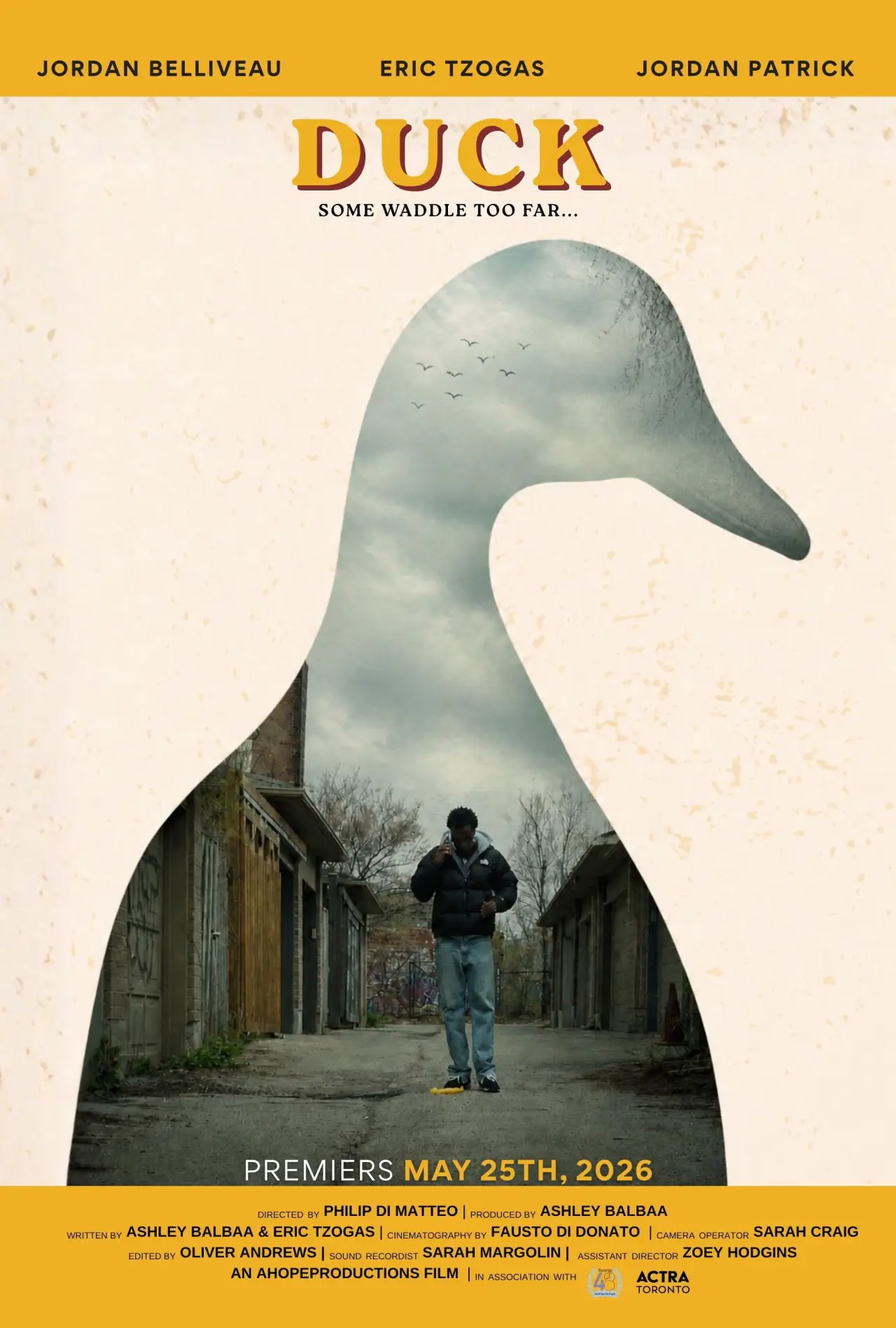 Plakat filmowy "DUCK"