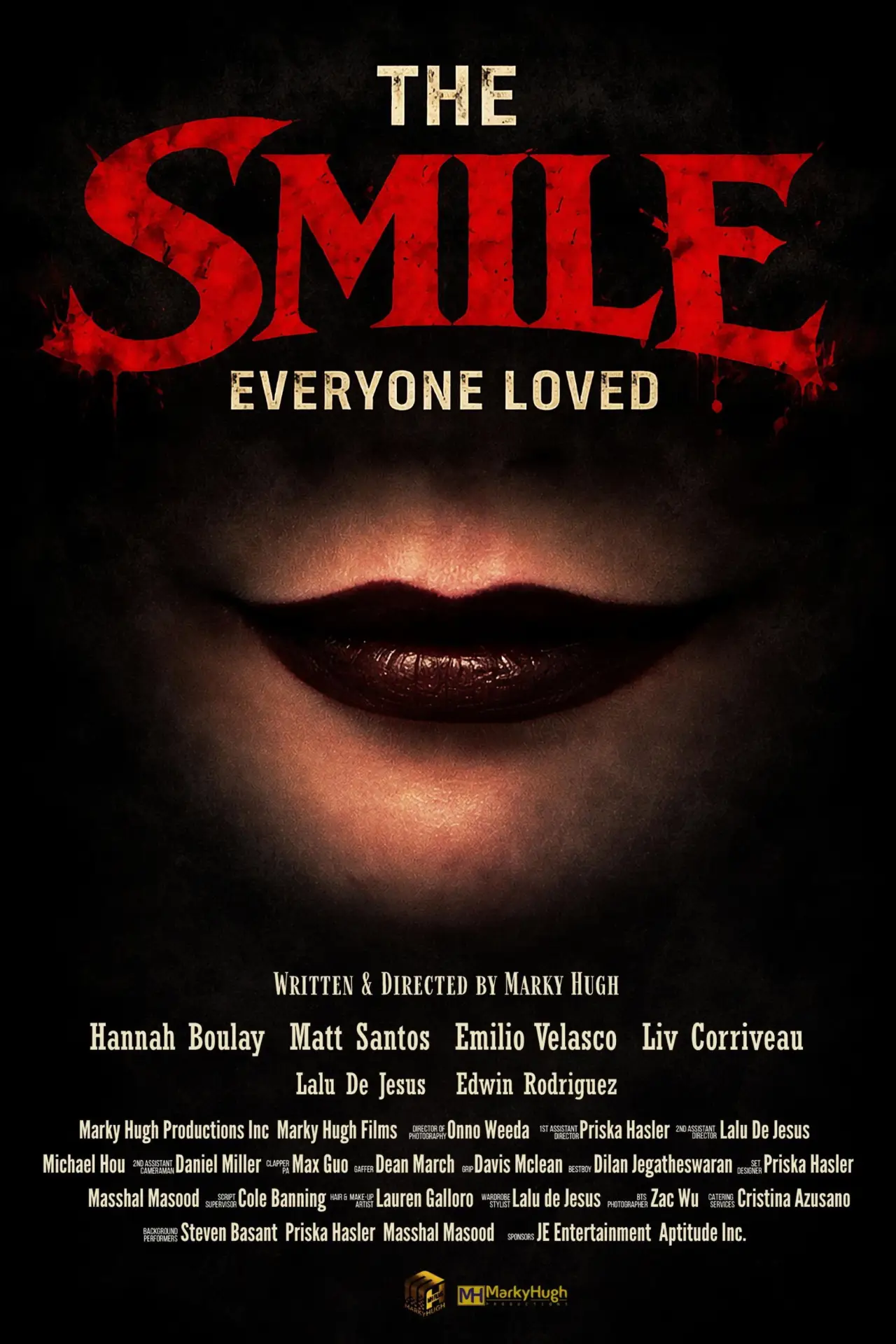 Plakat filmowy "The Smile Everyone Loved"