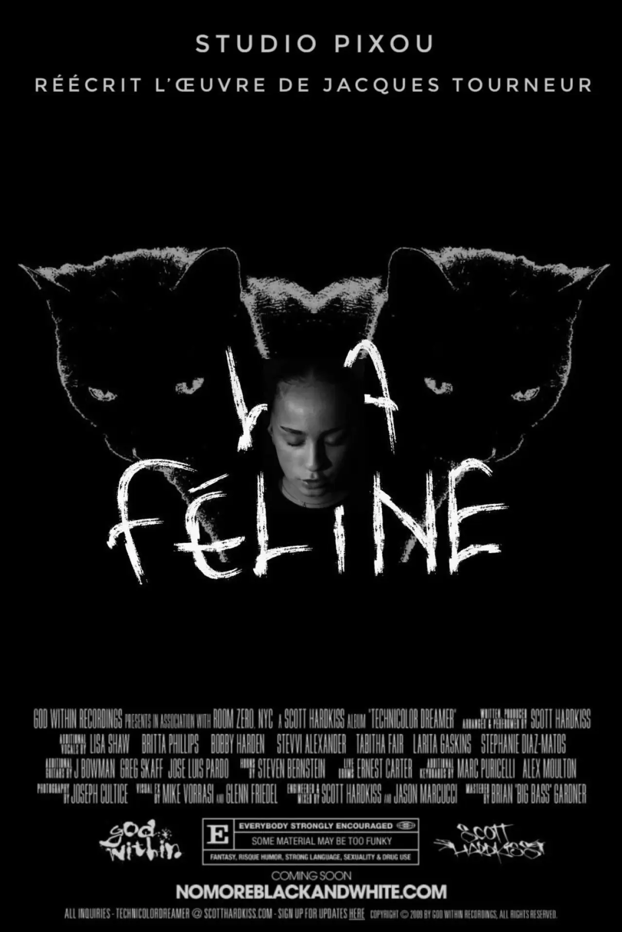 Plakat filmowy "La Féline - Réécriture"