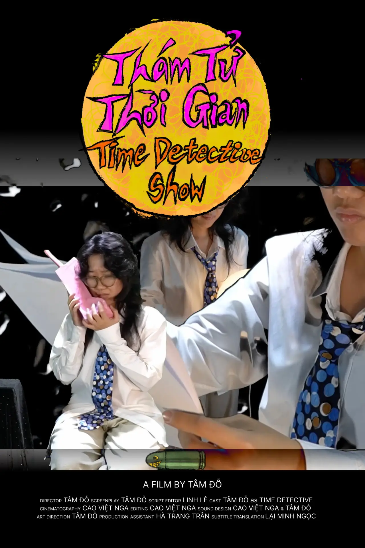 Plakat filmowy "Thám Tử Thời Gian. Tập 1: Thần chết không có cửa"