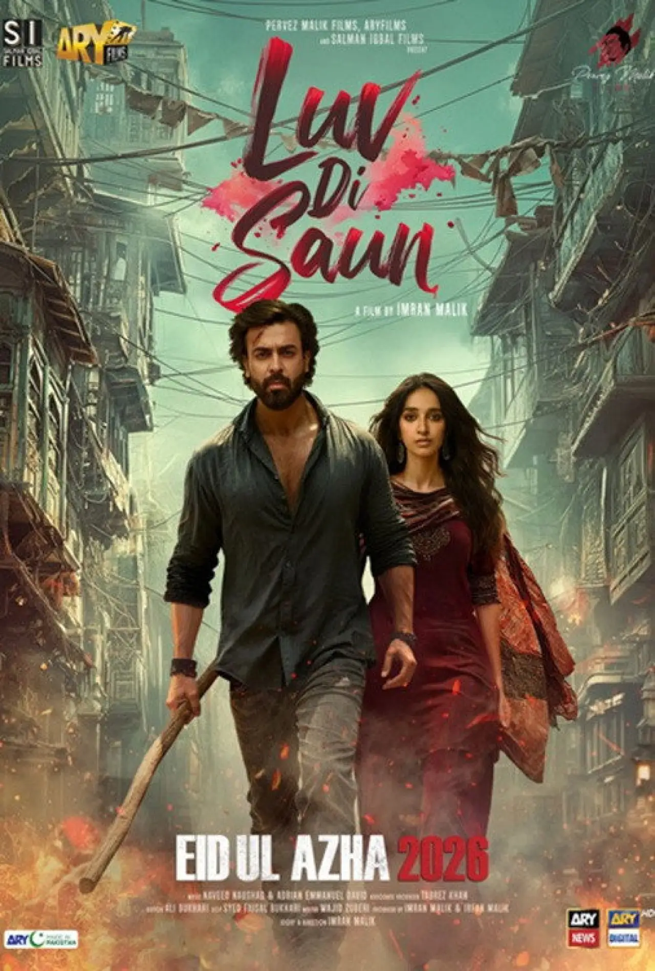 Plakat filmowy "Luv Di Saun"