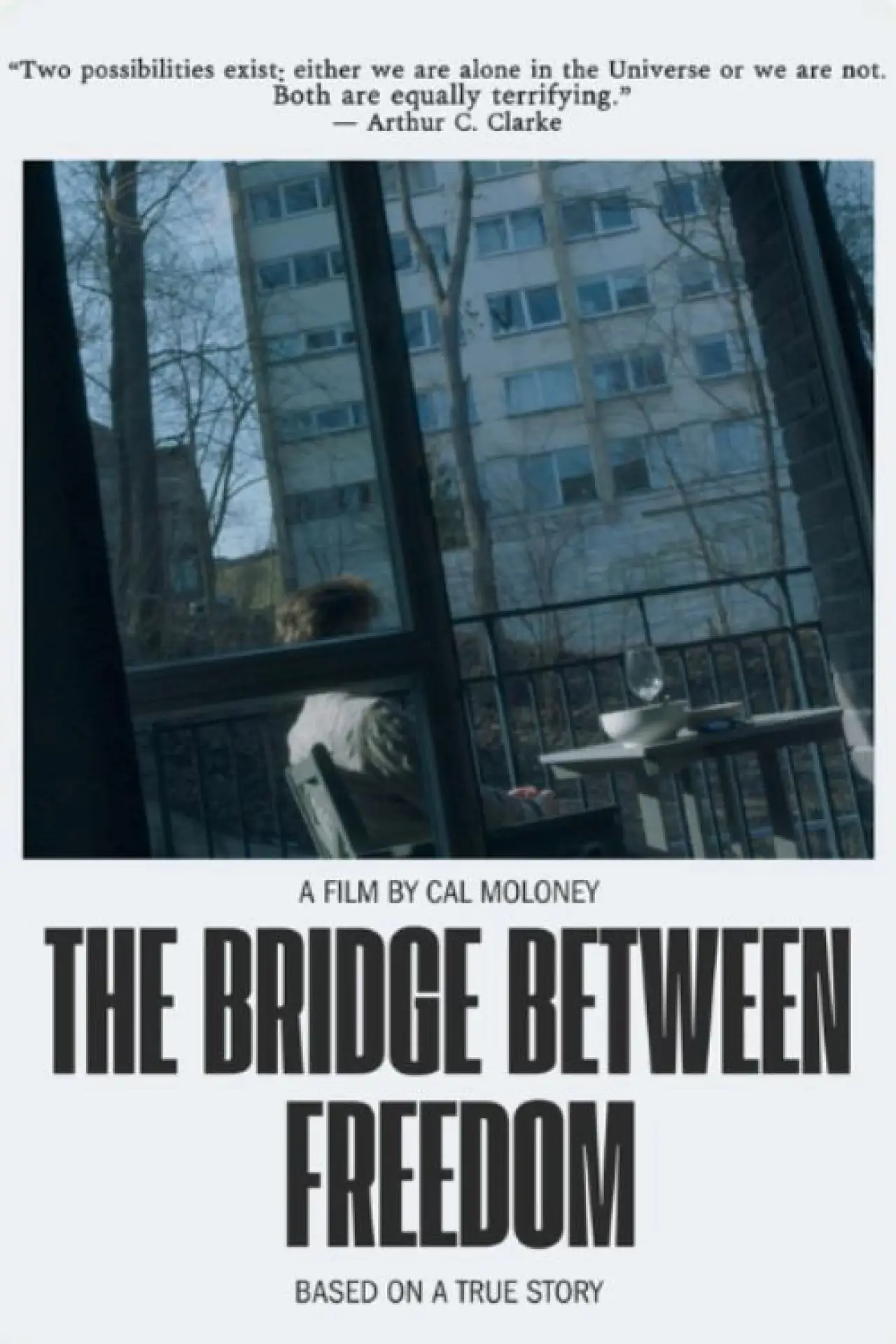 Plakat filmowy "The Bridge Between Freedom"