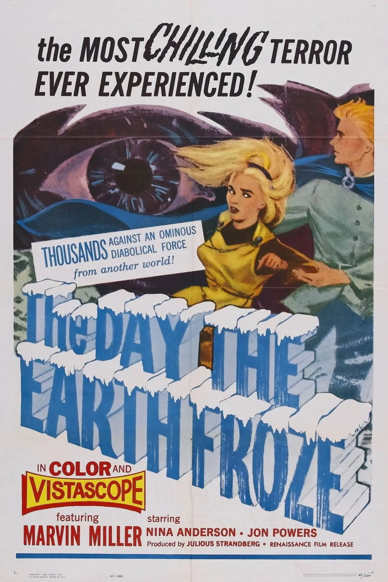 Plakat filmowy "The Day the Earth Froze"