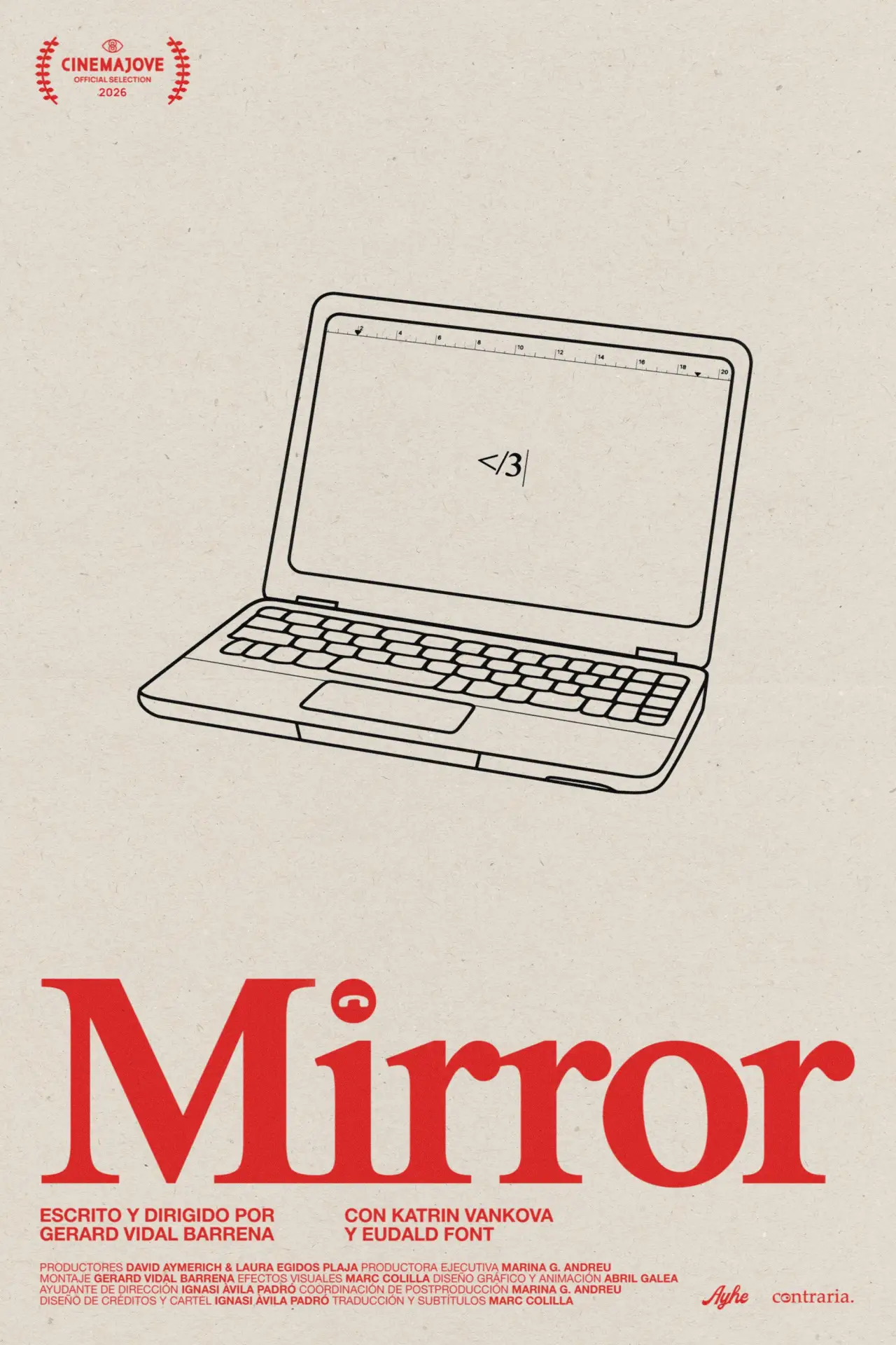 Plakat filmowy "Mirror"