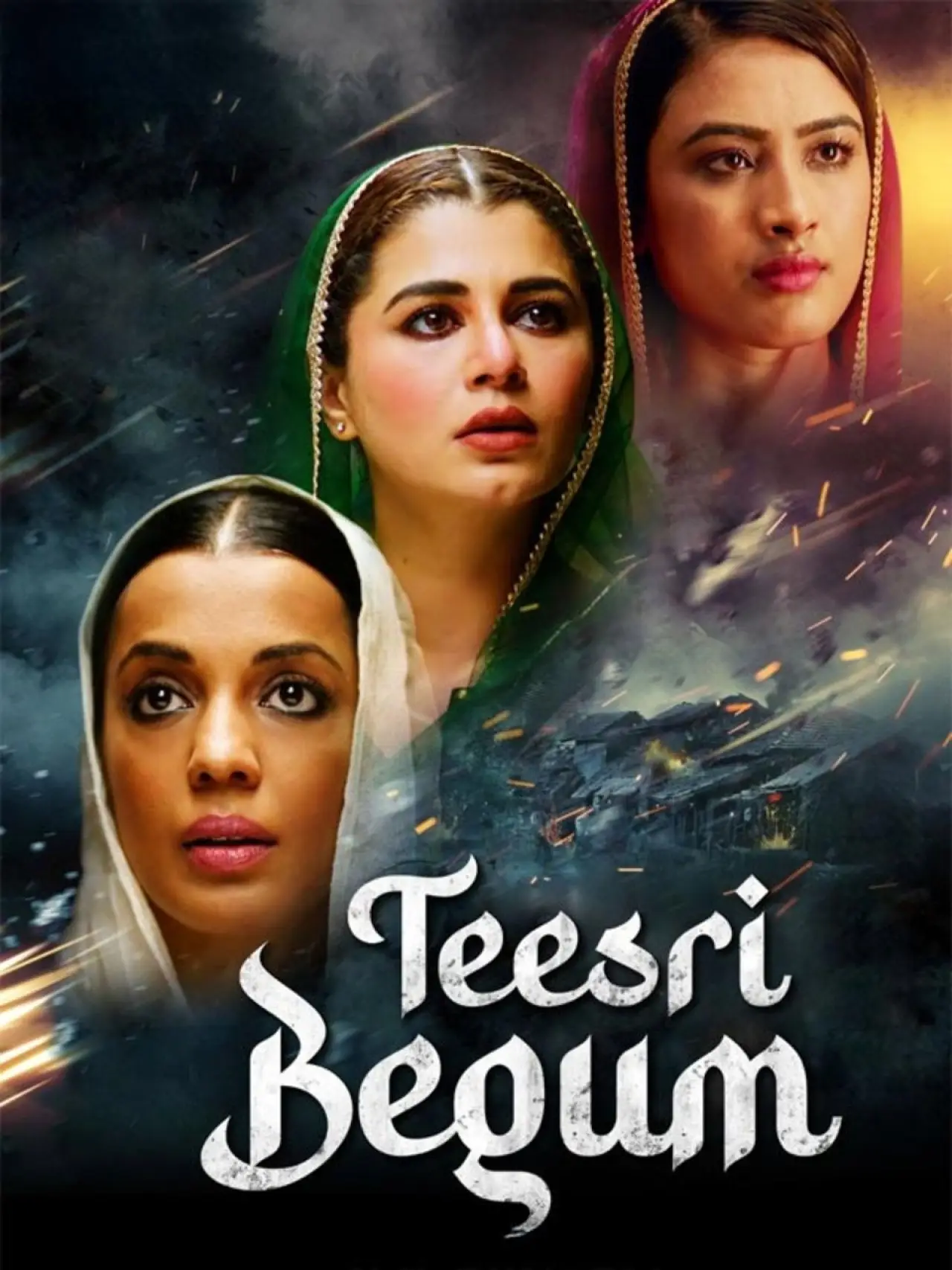 Plakat filmowy "Teesri Begum"