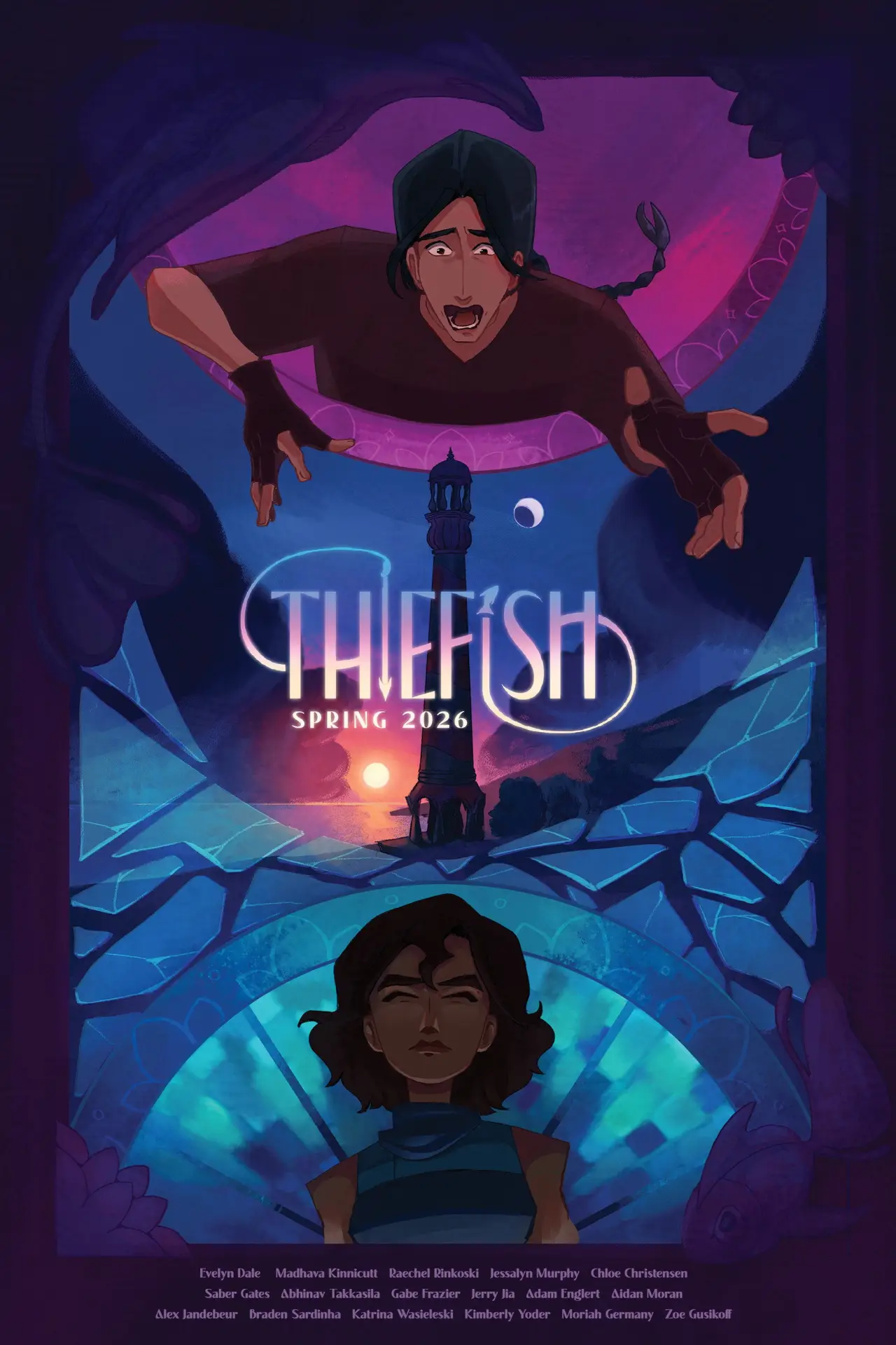 Plakat filmowy "Thiefish"
