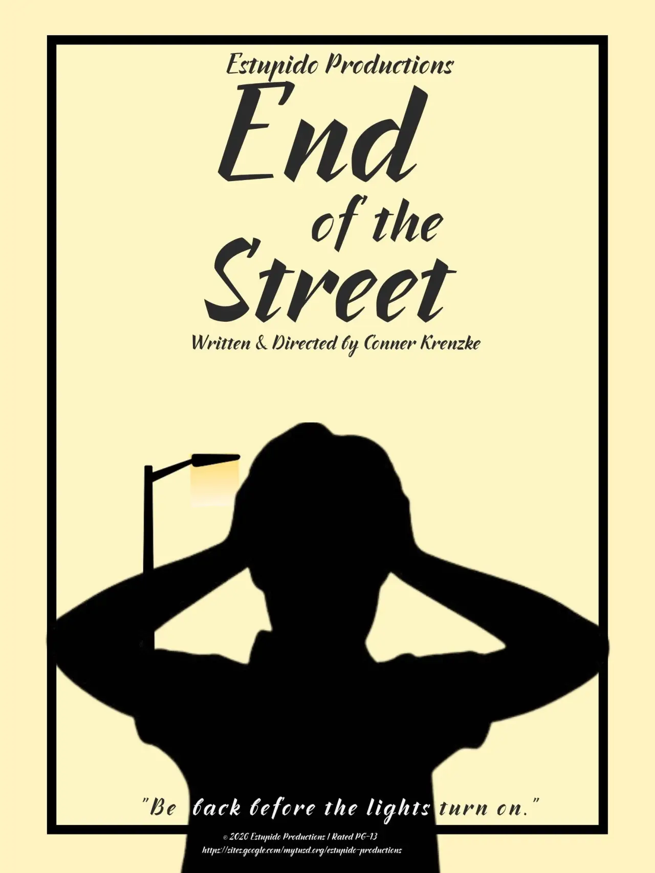 Plakat filmowy "End of the Street"