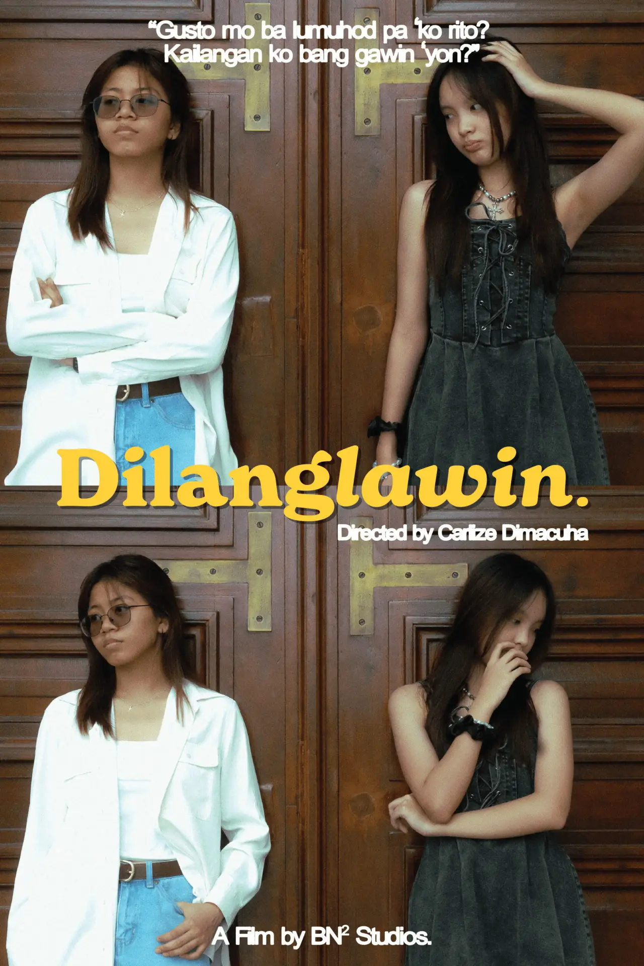 Plakat filmowy "Dilanglawin"