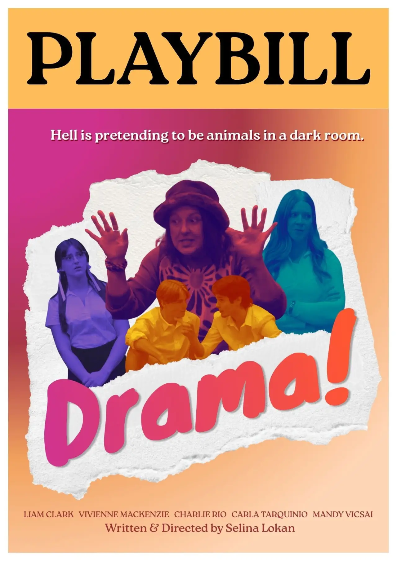 Plakat filmowy "DRAMA!"