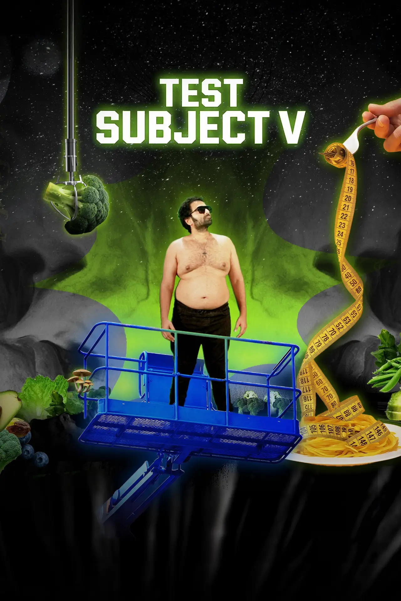 Plakat filmowy "Test Subject V"