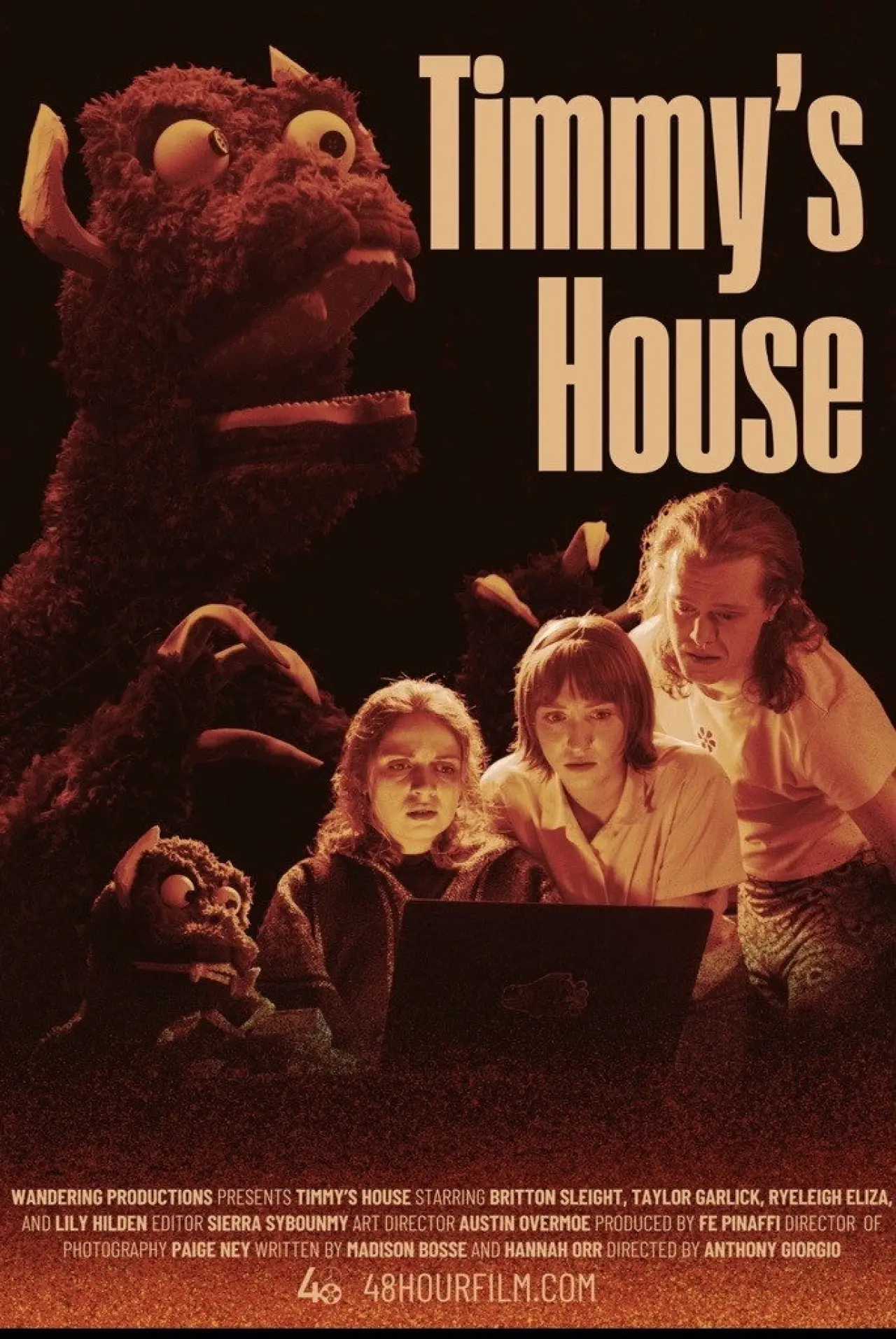 Plakat filmowy "Timmy’s House"