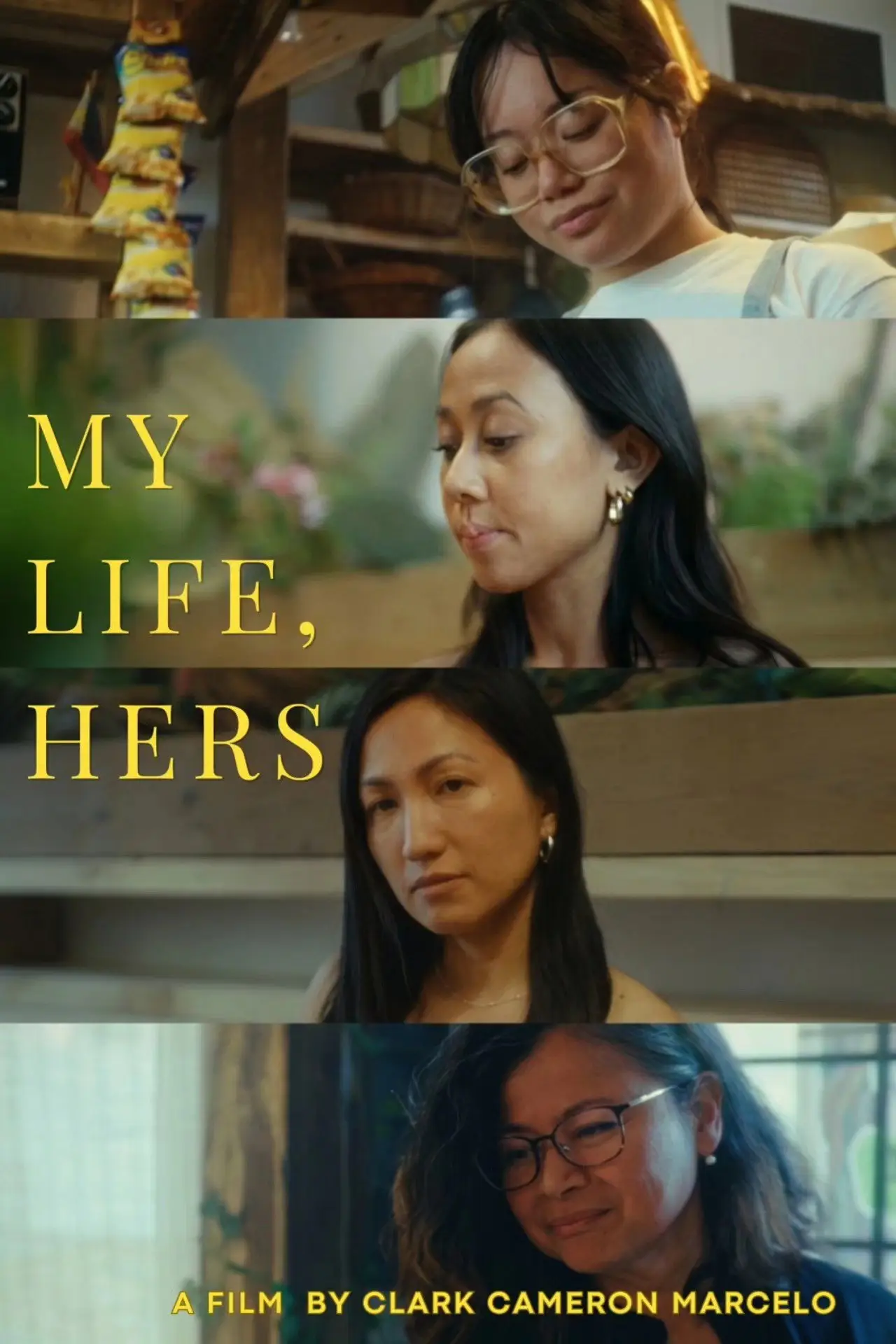 Plakat filmowy "My Life, Hers"