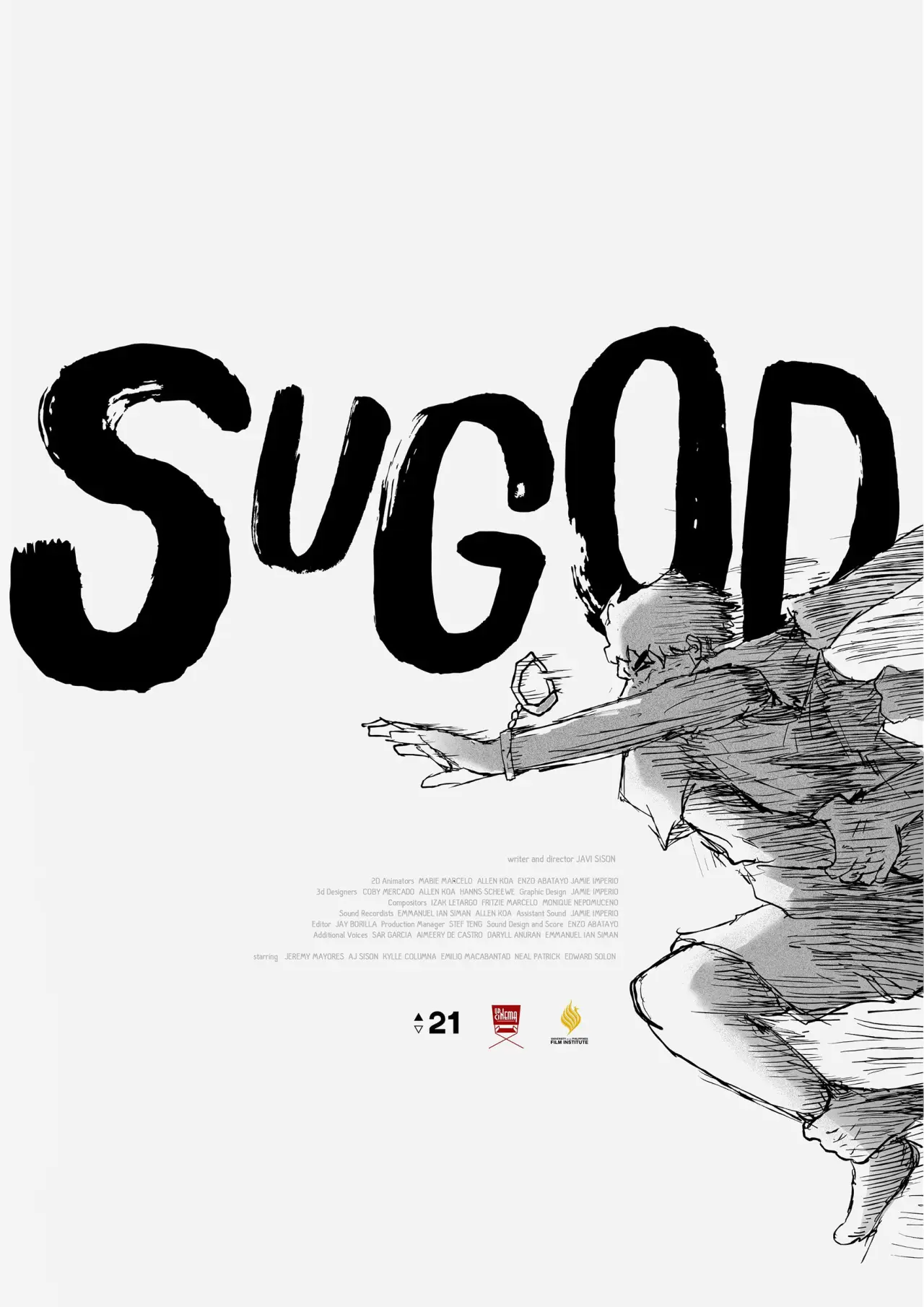 Plakat filmowy "Sugod"