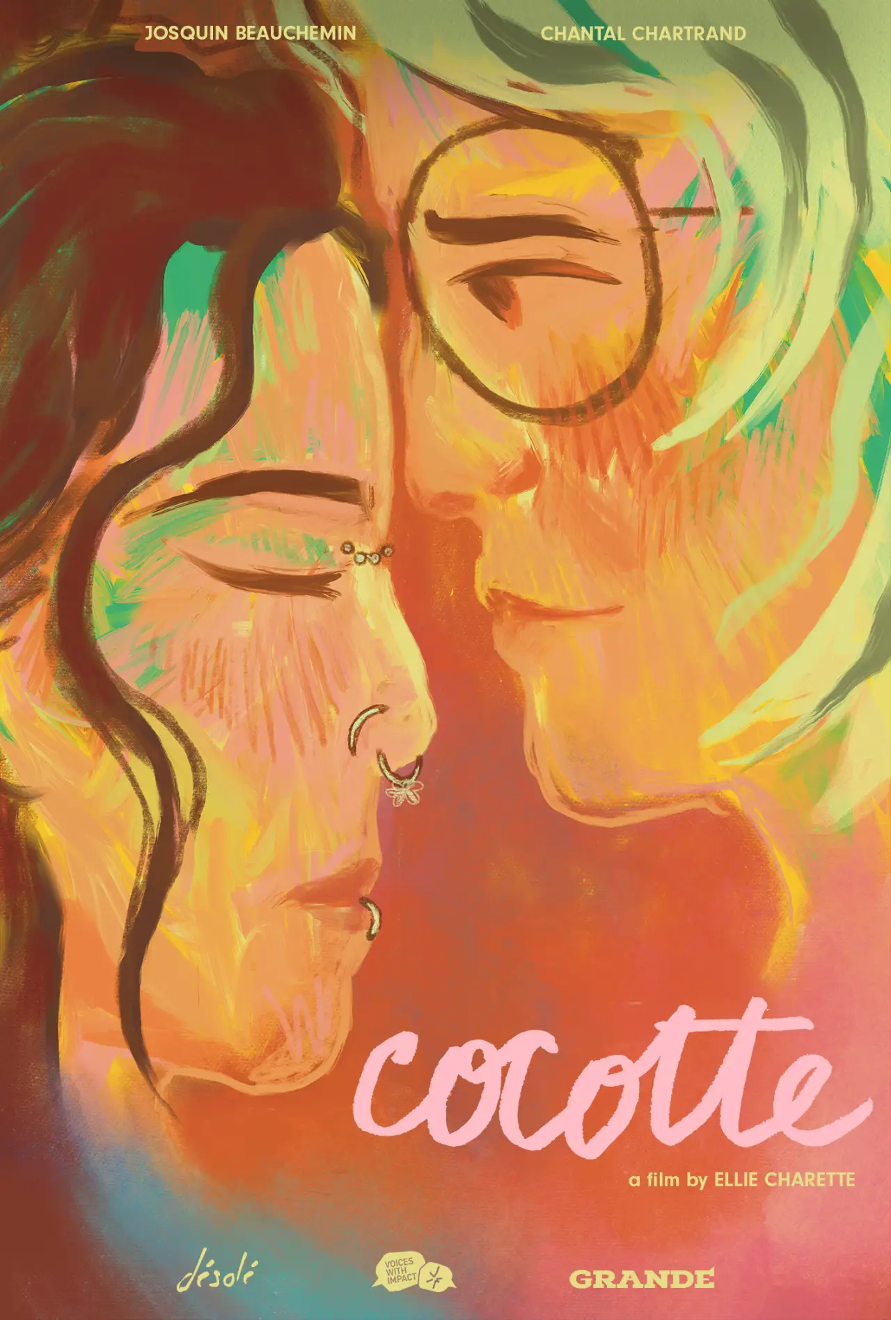 Plakat filmowy "Cocotte"