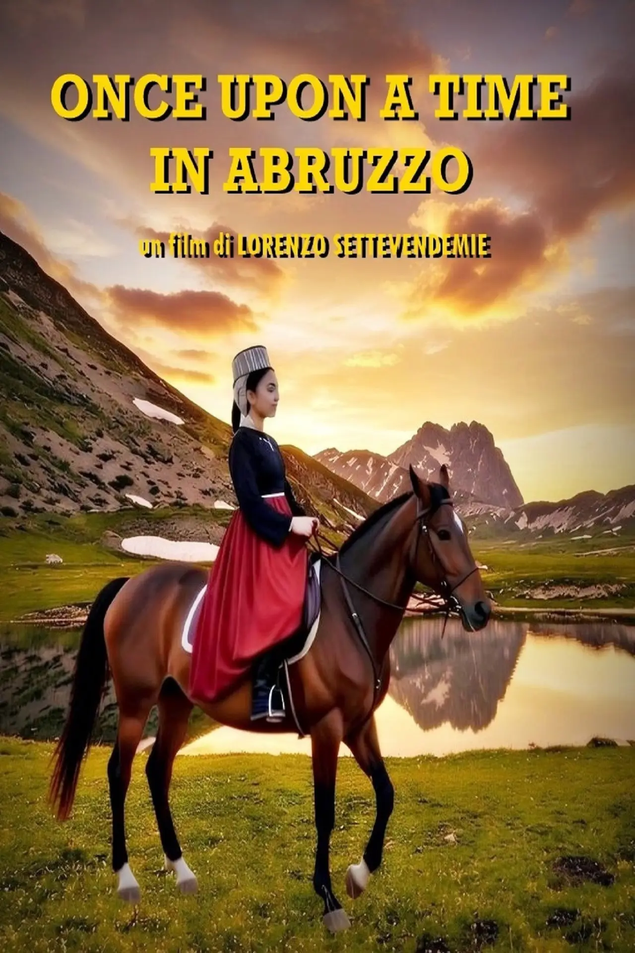 Plakat filmowy "Once Upon a Time in Abruzzo"