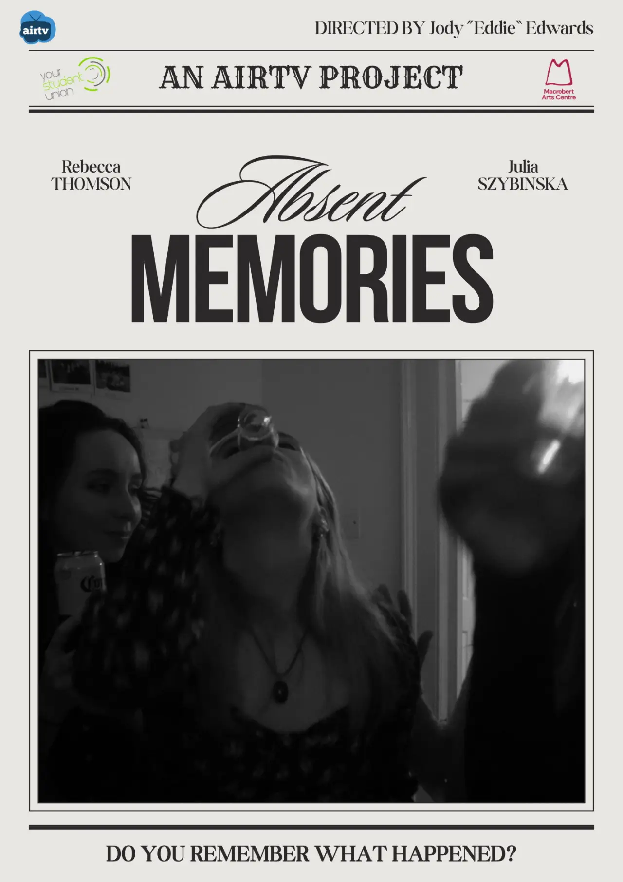Plakat filmowy "Absent Memories"