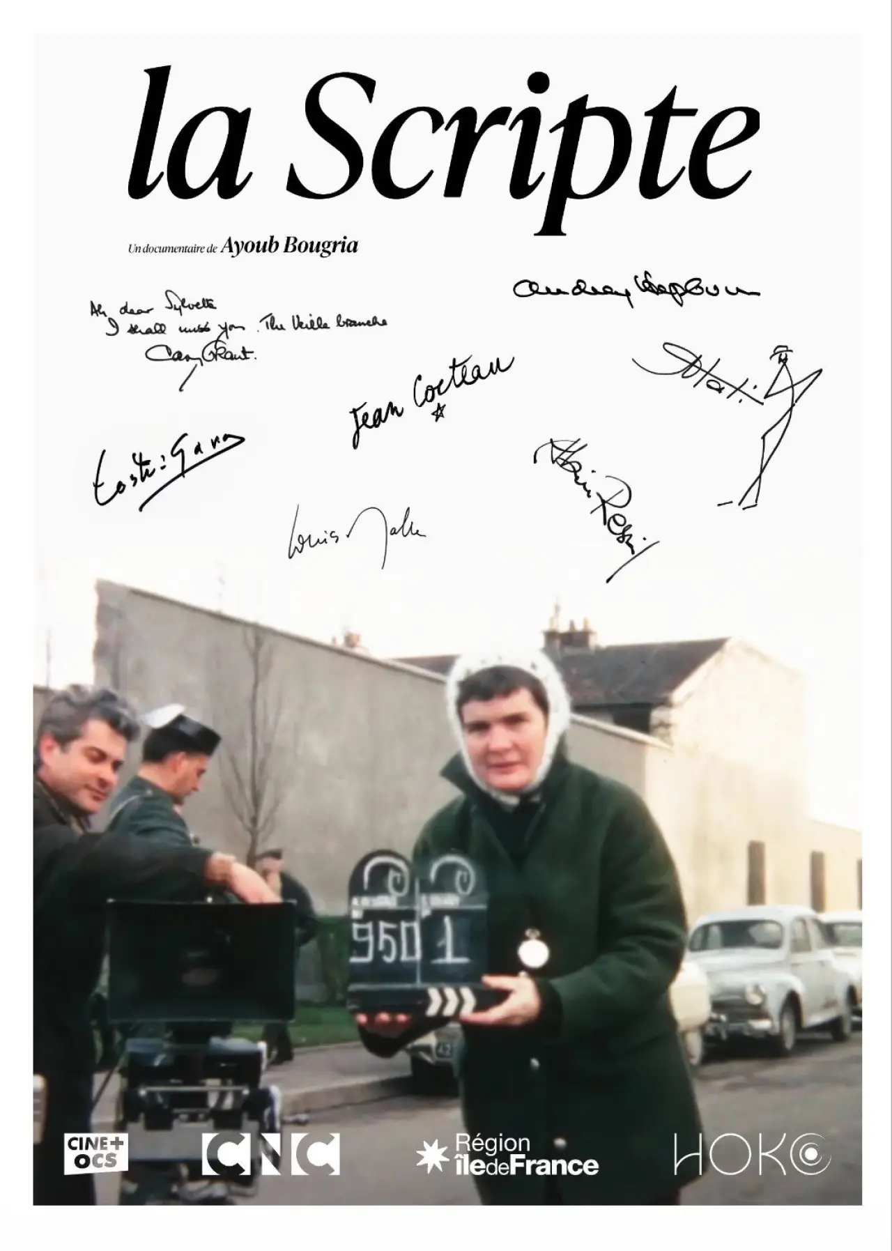 Plakat filmowy "La scripte"