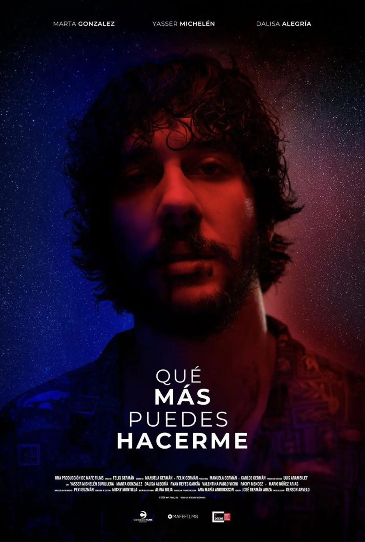 Plakat filmowy "Qué más puedes hacerme"