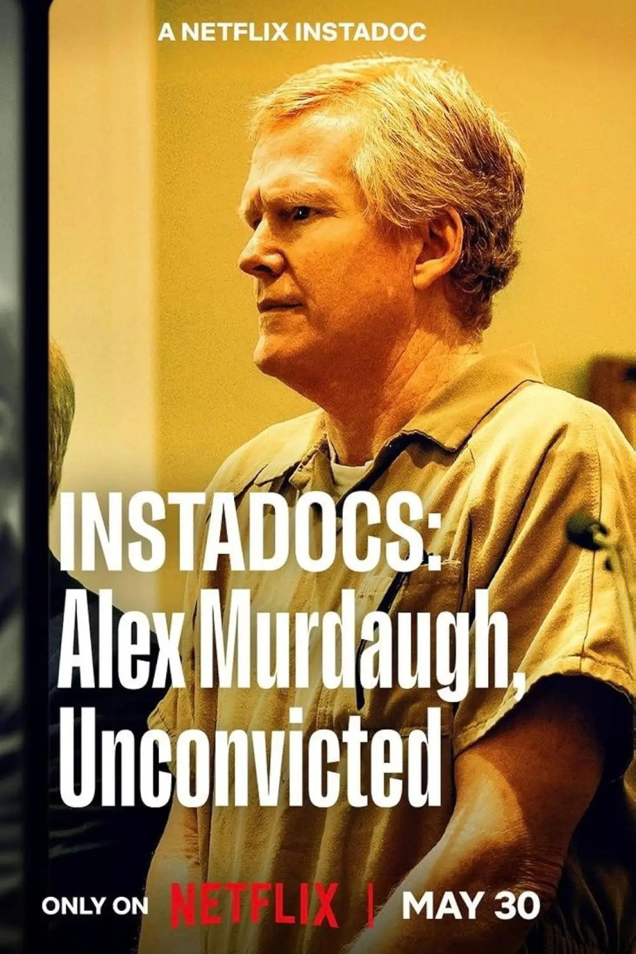 Plakat filmowy "Instadocs: Alex Murdaugh, Unconvicted"