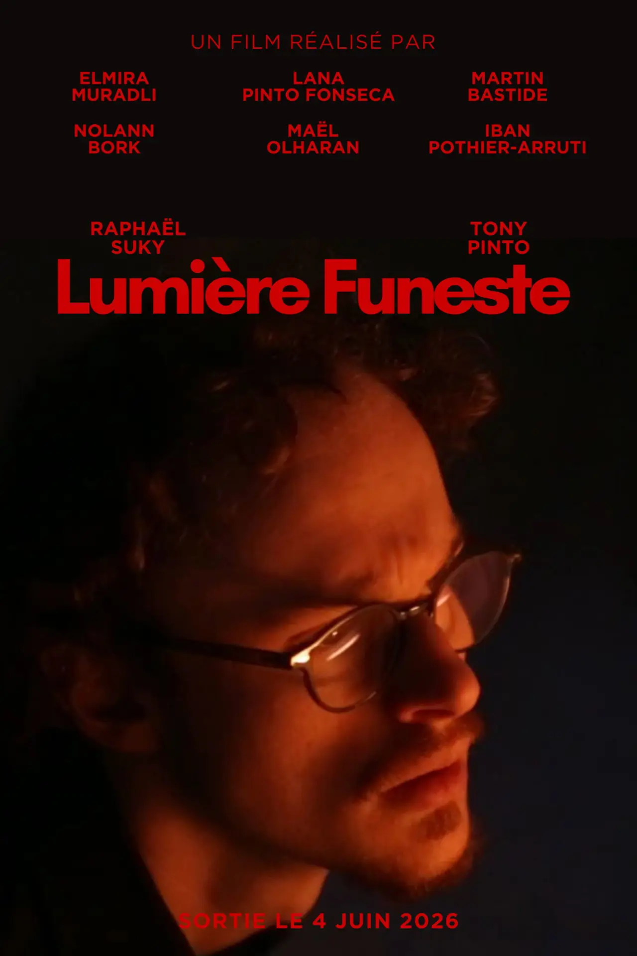 Plakat filmowy "Lumière funeste"