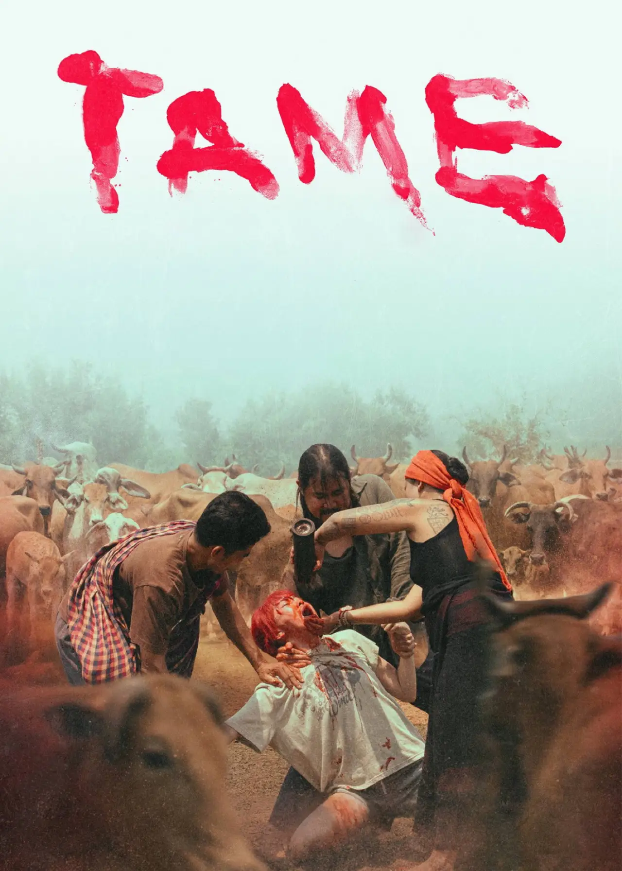 Plakat filmowy "เลี้ยงไม่เชื่อง"