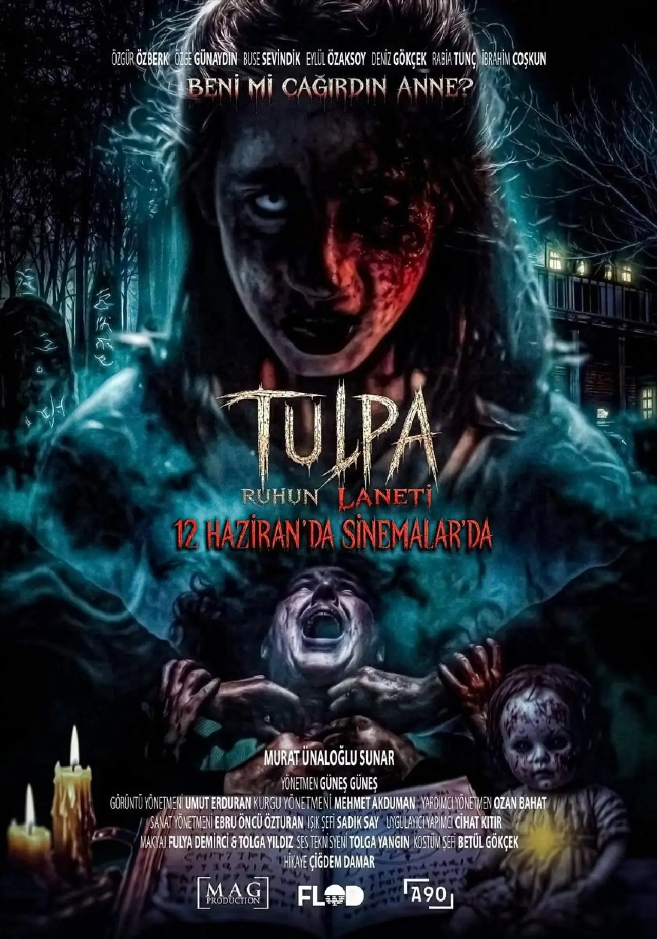 Plakat filmowy "Tulpa: Ruhun Laneti"