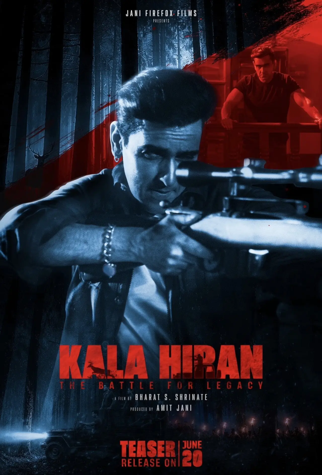 Plakat filmowy "Kaala Hiran"