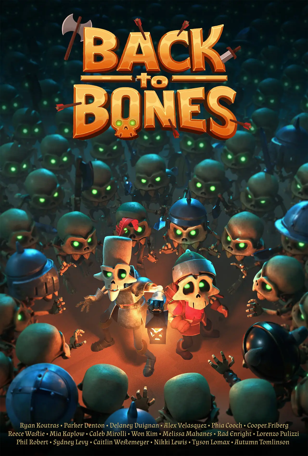 Plakat filmowy "Back to Bones"