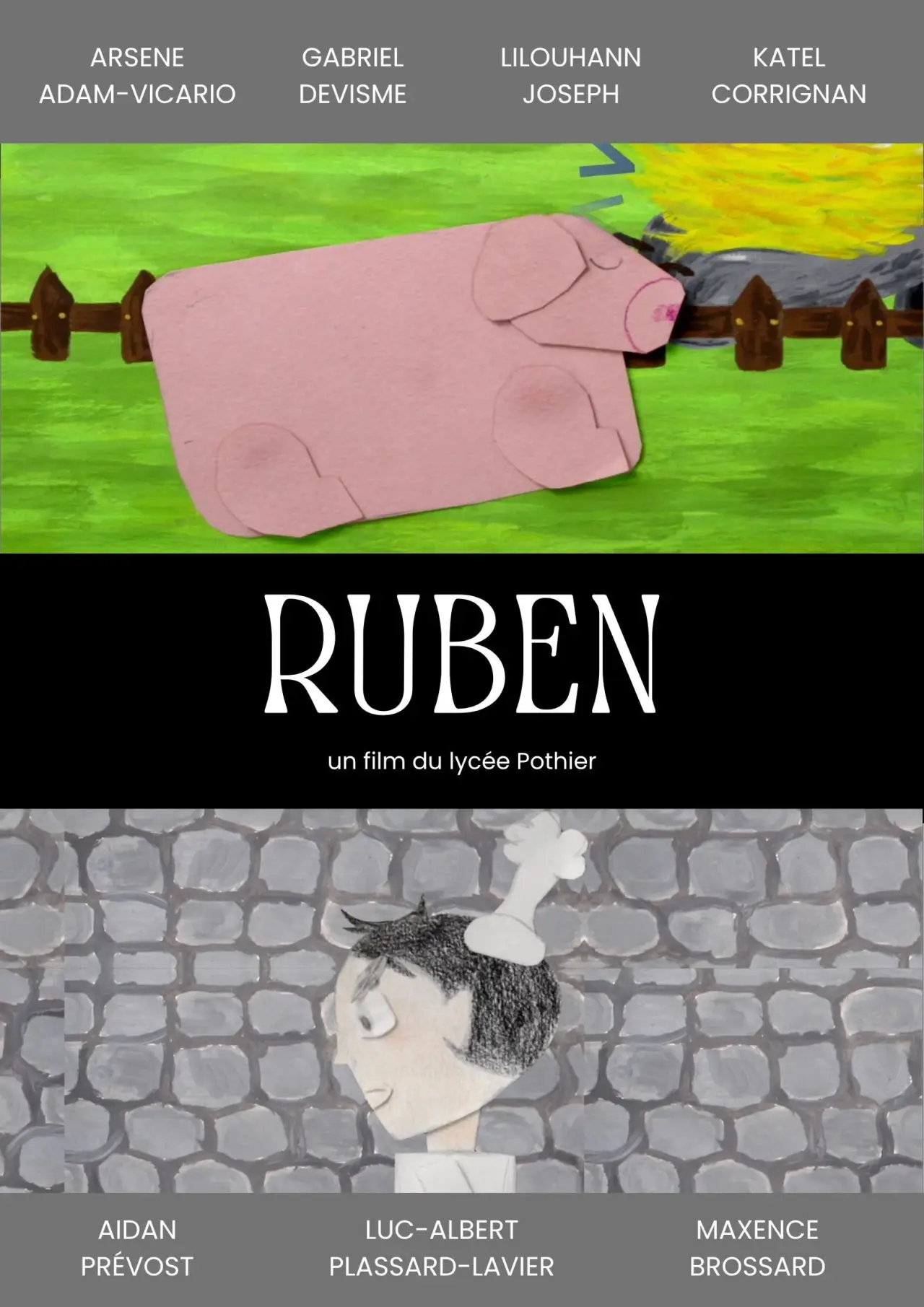 Plakat filmowy "Ruben"