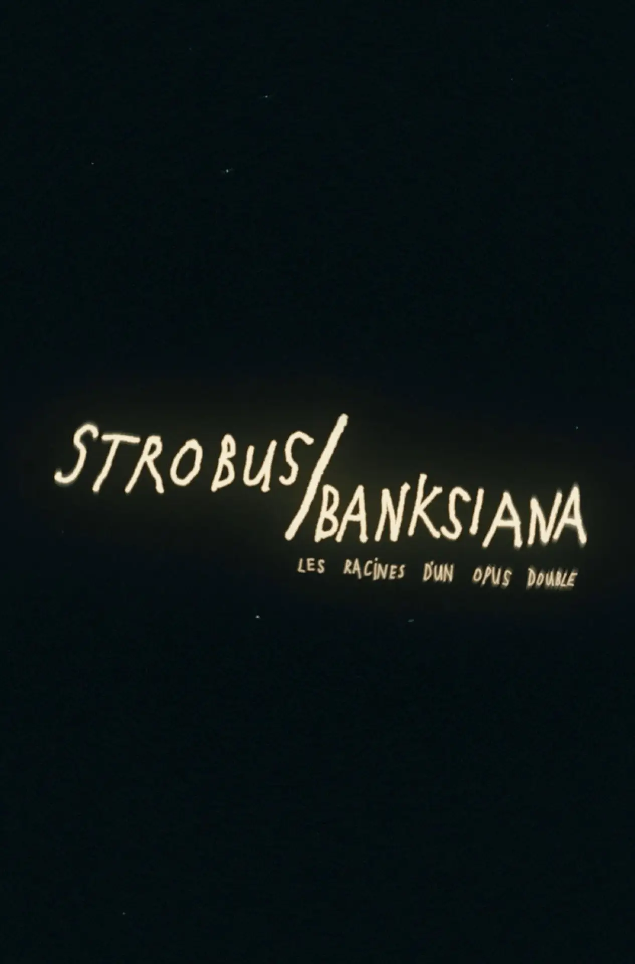 Plakat filmowy "Strobus / Banksiana : les racines d