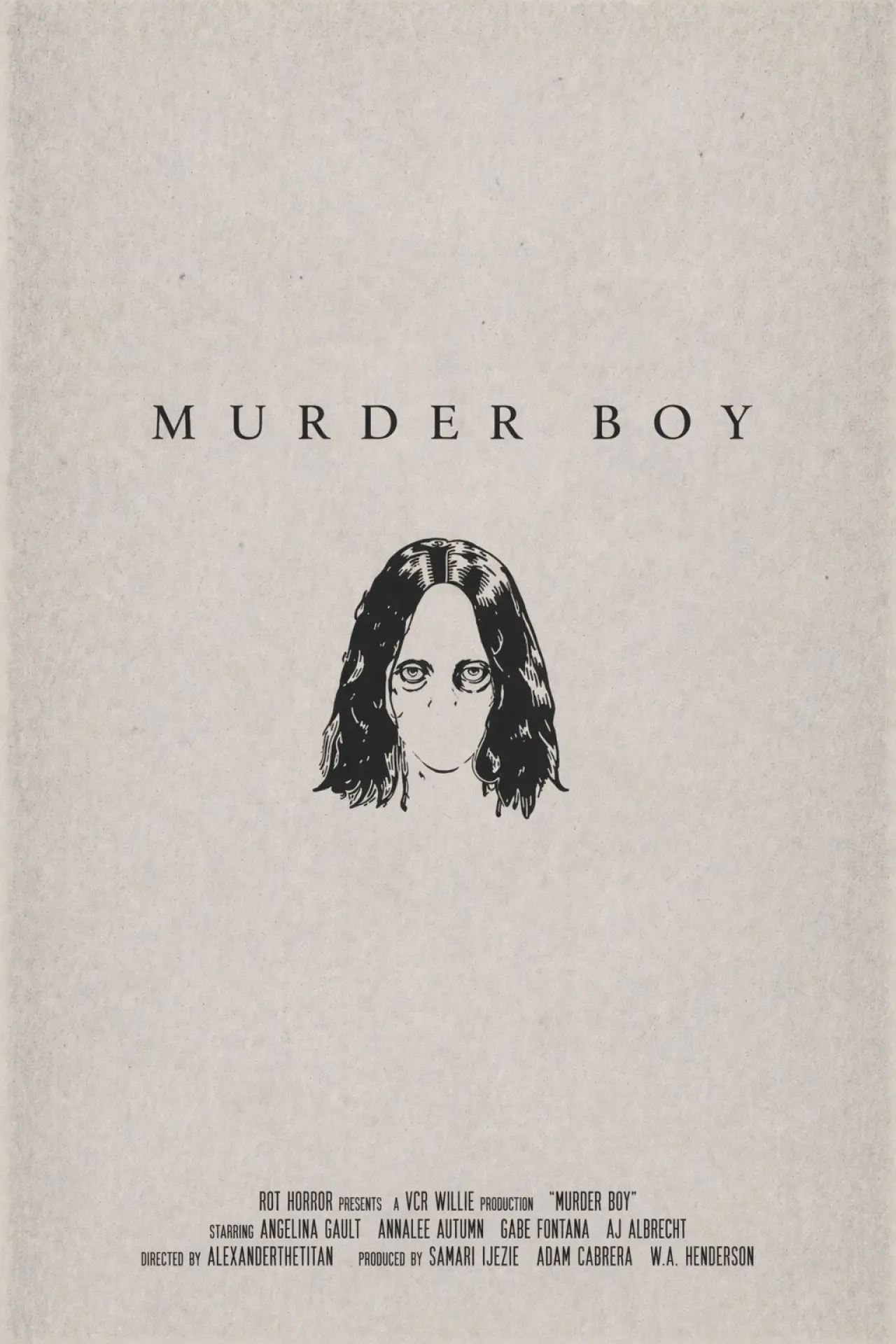 Plakat filmowy "Murder Boy"