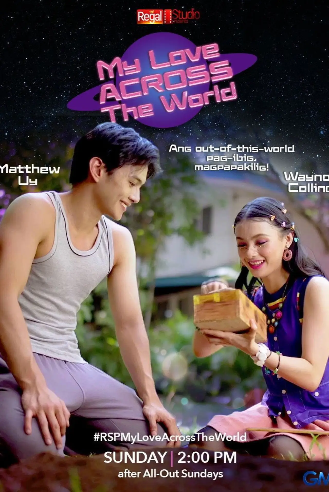 Plakat filmowy "Regal Studio Presents: My Love Across The World"