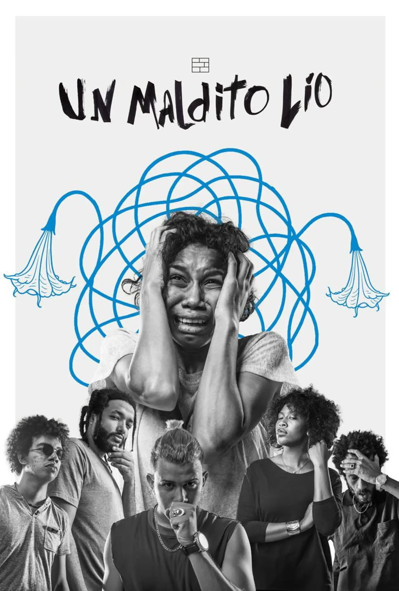 Plakat filmowy "Un Maldito Lío"