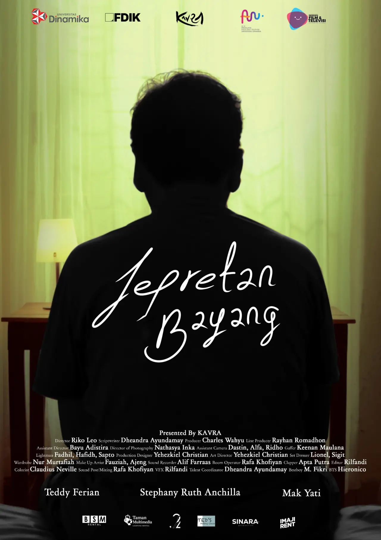 Plakat filmowy "Jepretan Bayang"